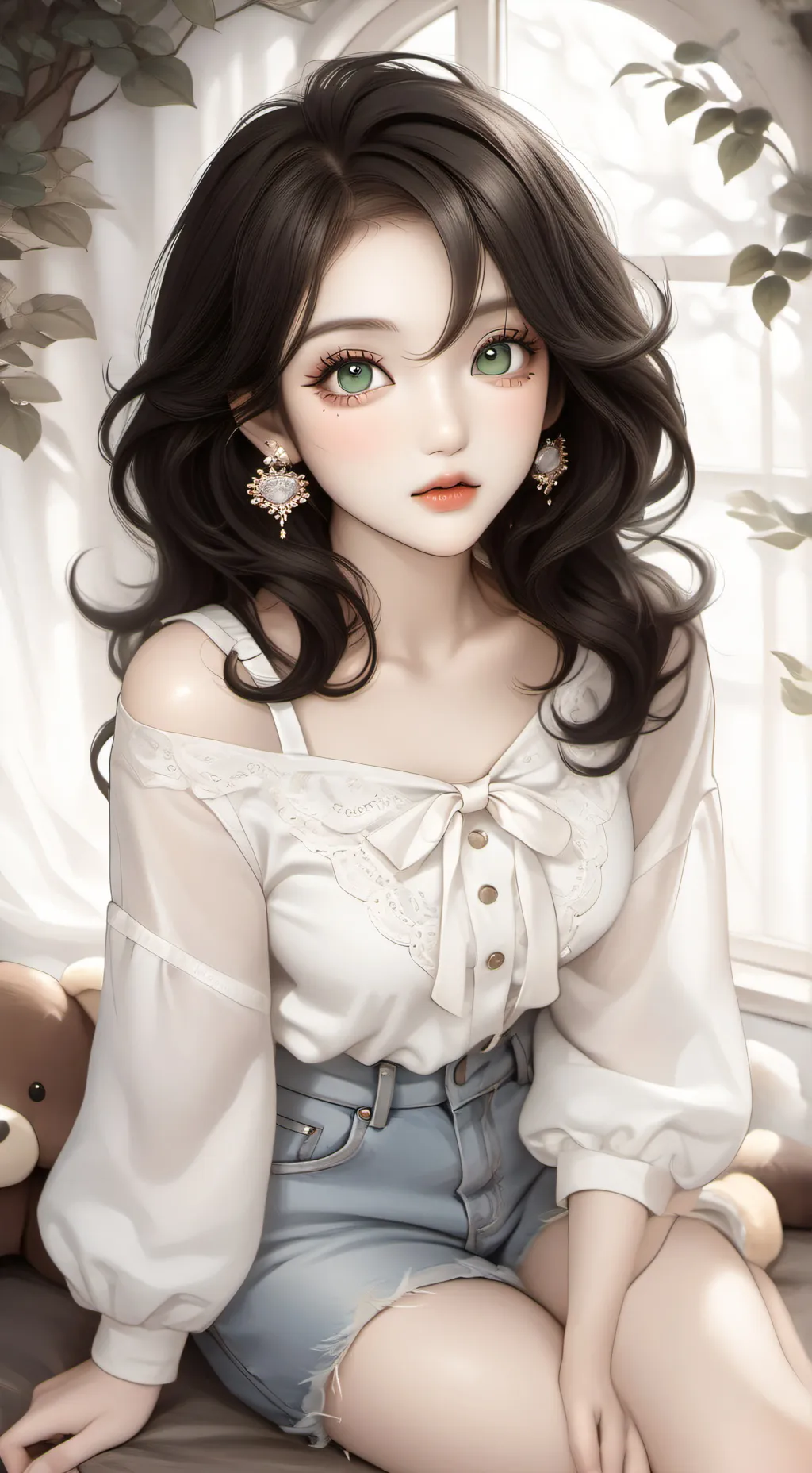 ai character: Esmeralda parks background