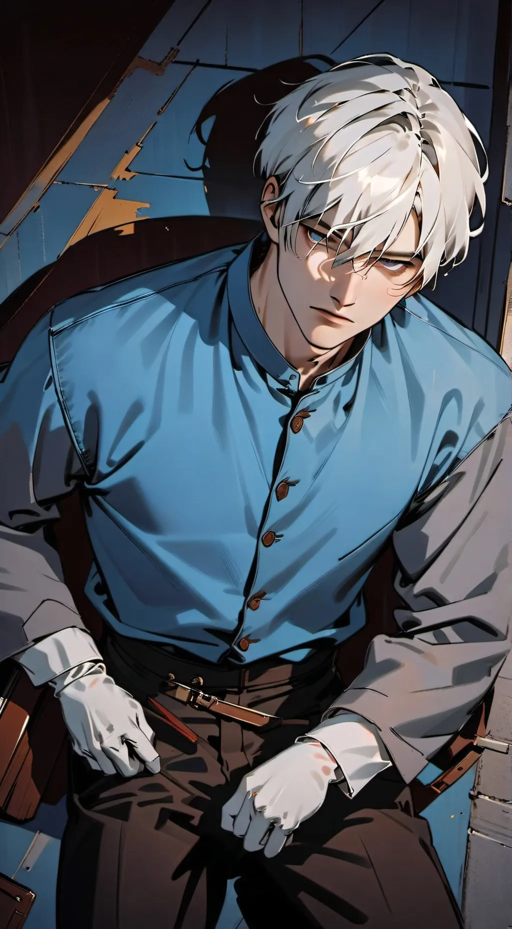 ai character: Kai  background