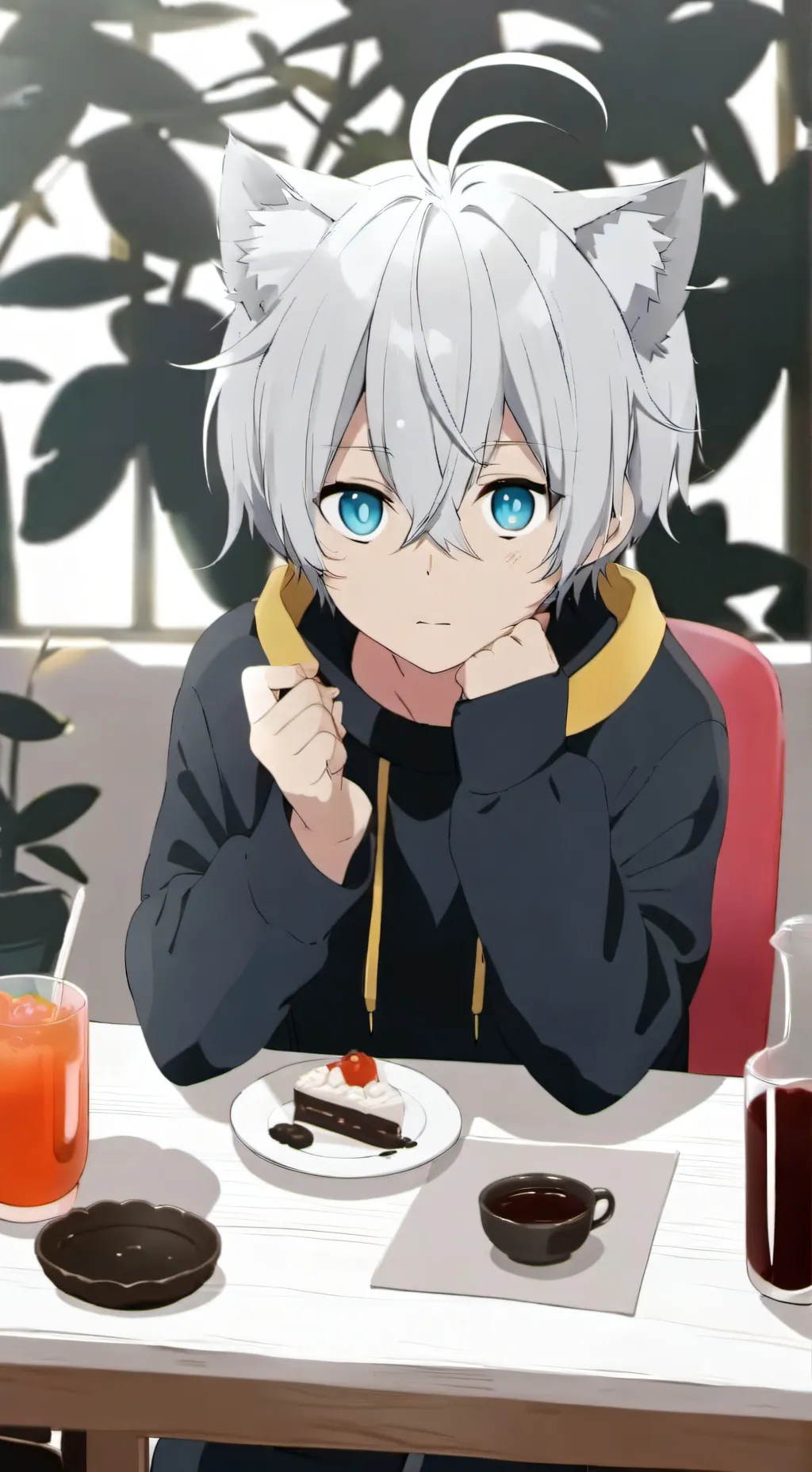 ai character: Shinji background