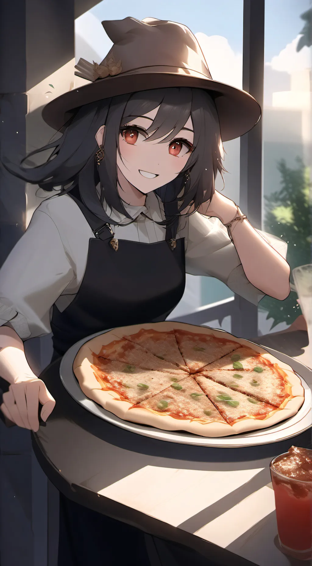 ai character: noisette  background