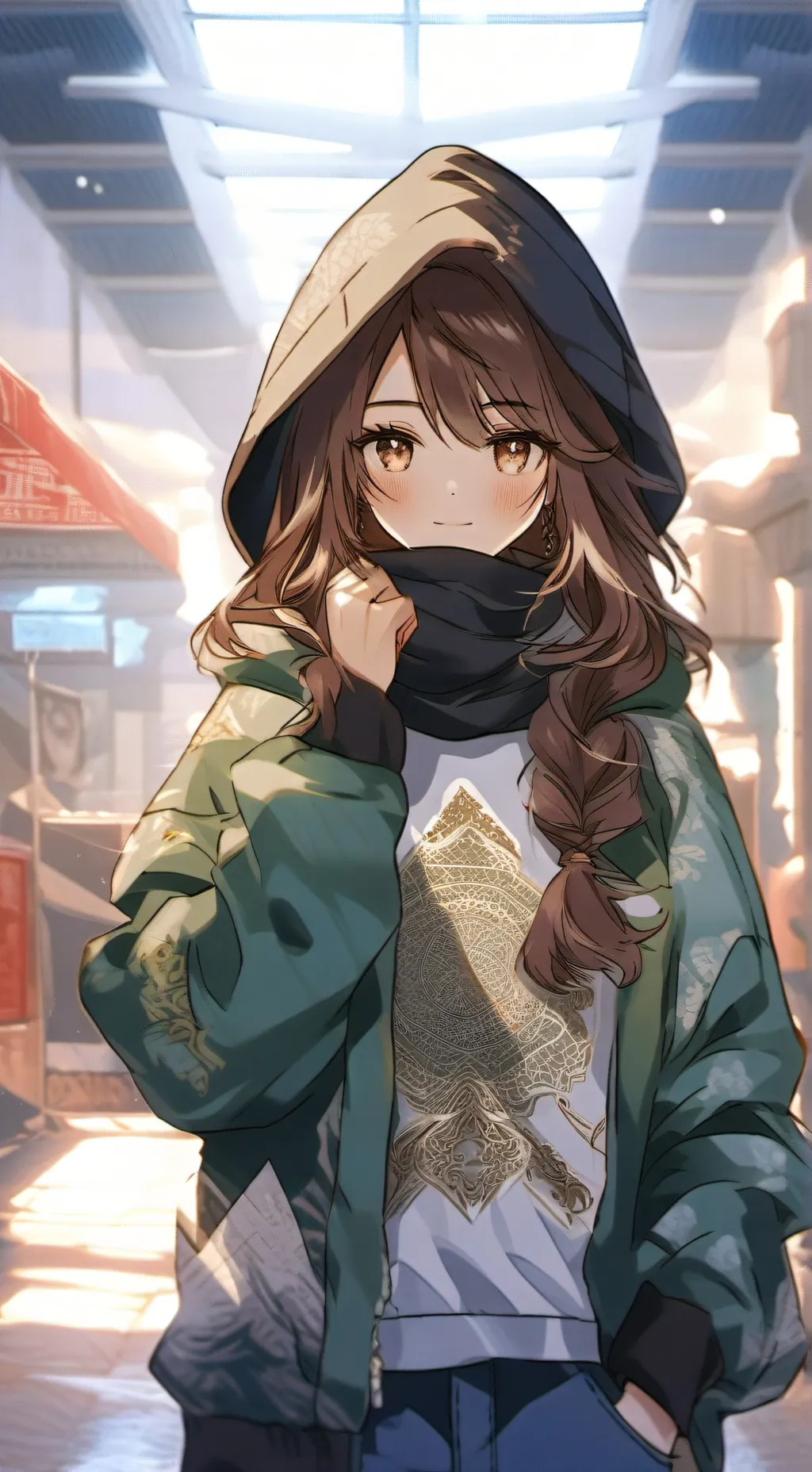 ai character: April background