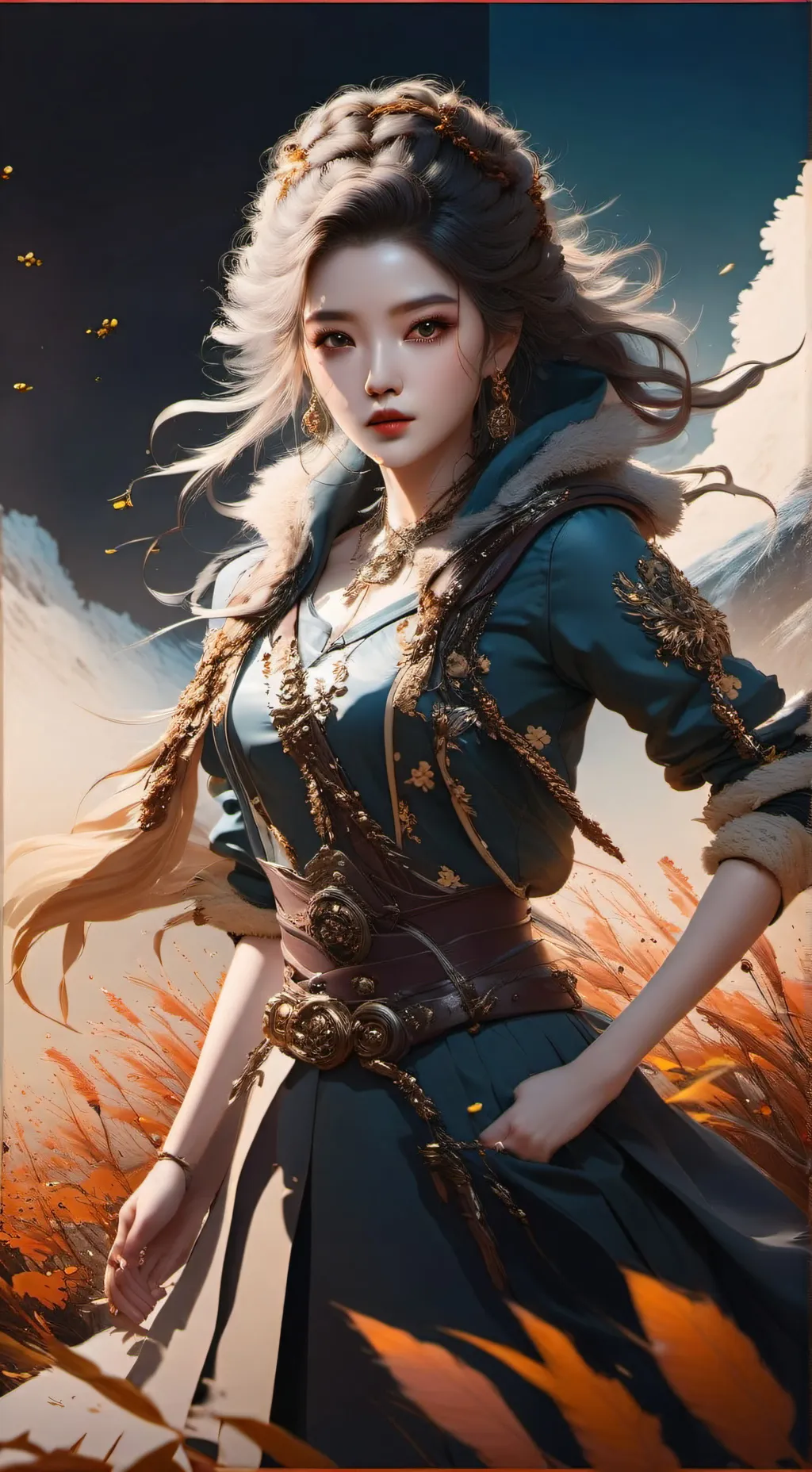 ai character: Uwu  background