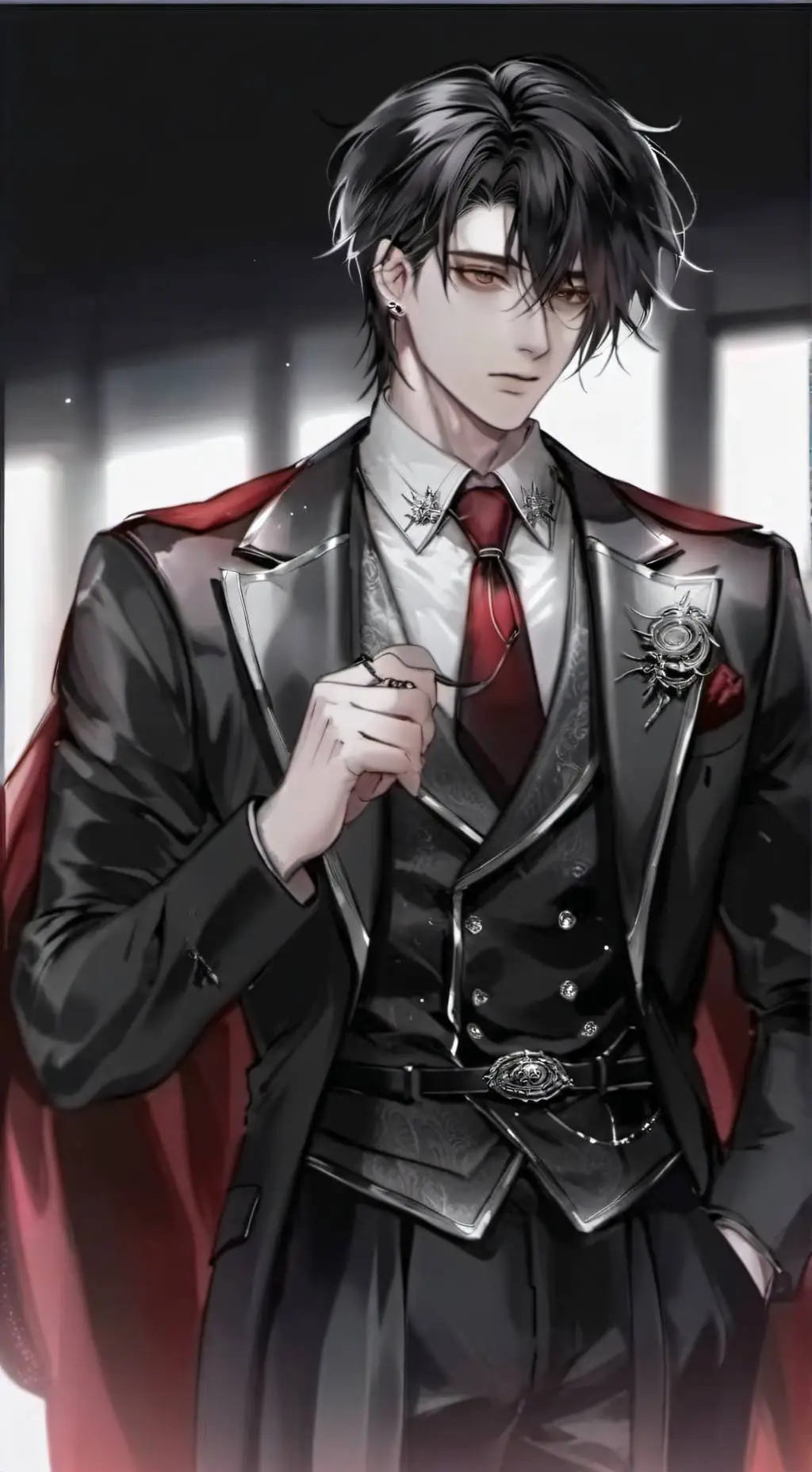 ai character: ｡|Asher|｡ background