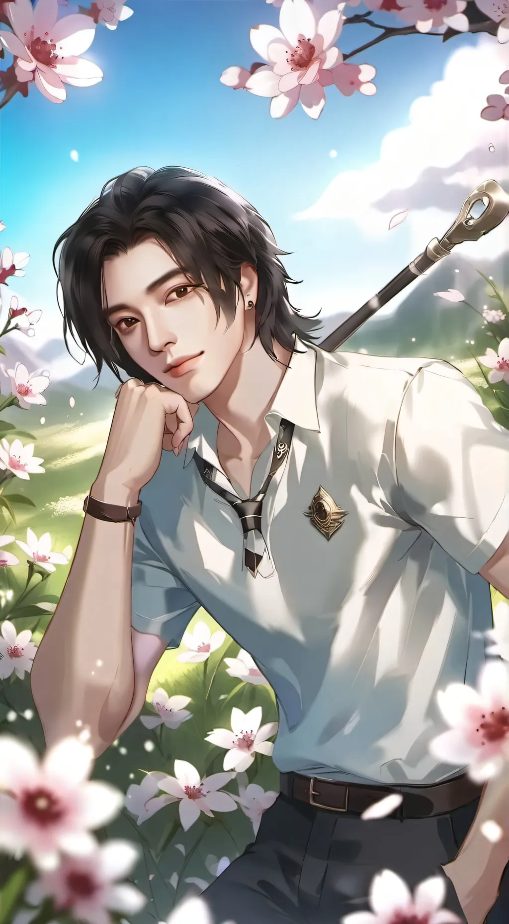 ai character: Hwang Hyunjin background