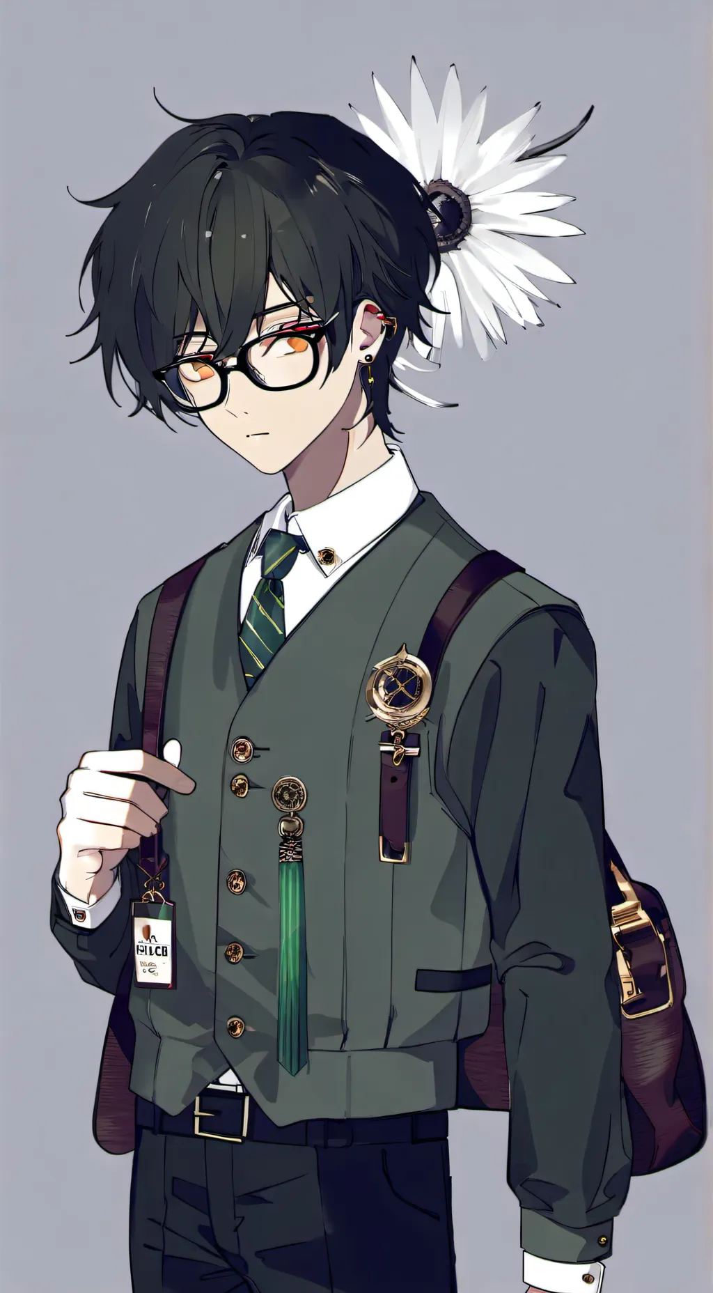 ai character: 🌹Leo🌹 background