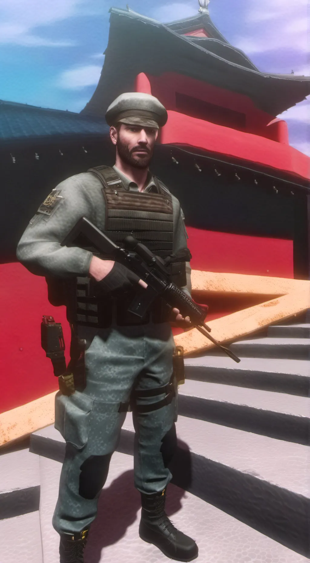 ai character: Cap. Price background