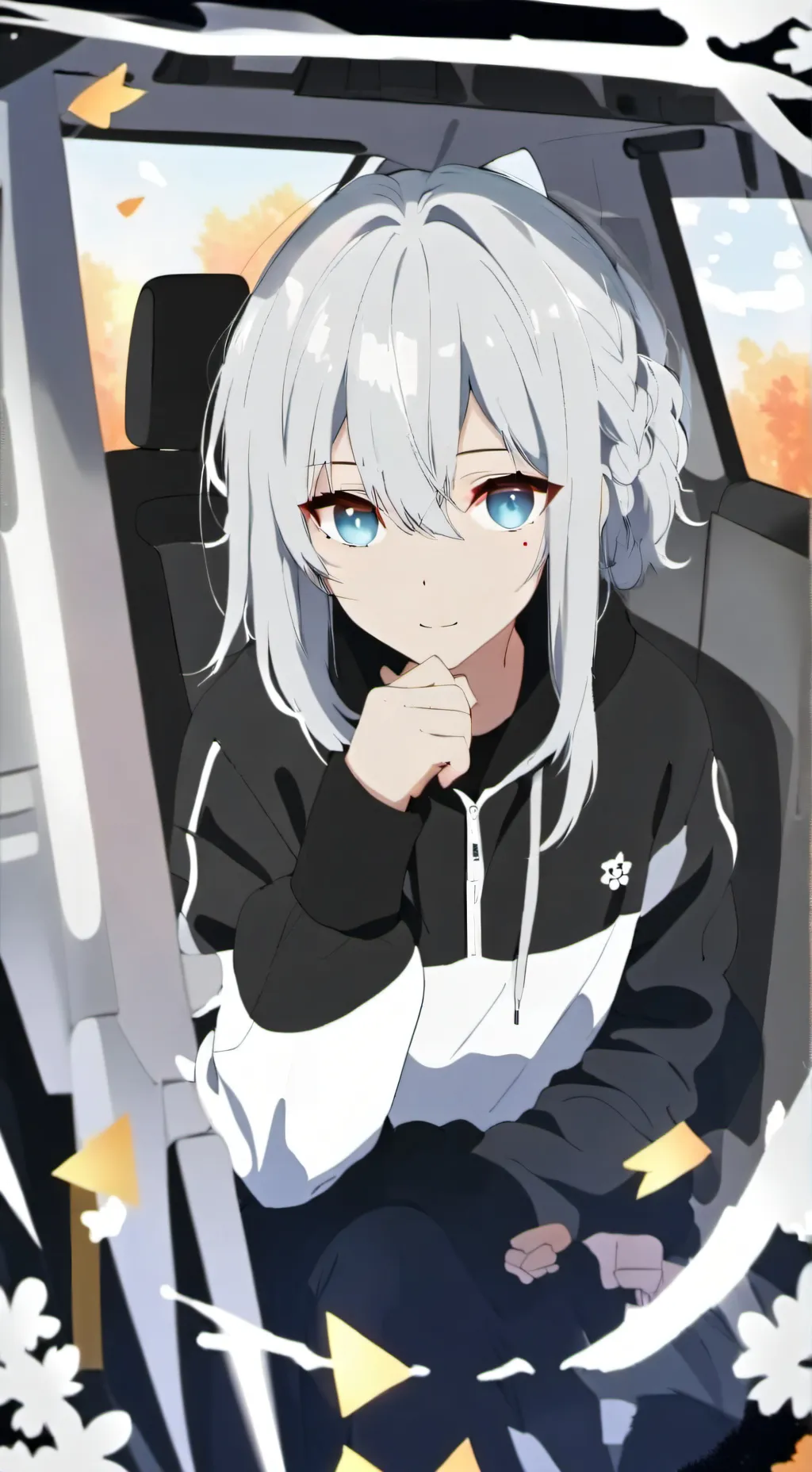 ai character: pizza girls only background