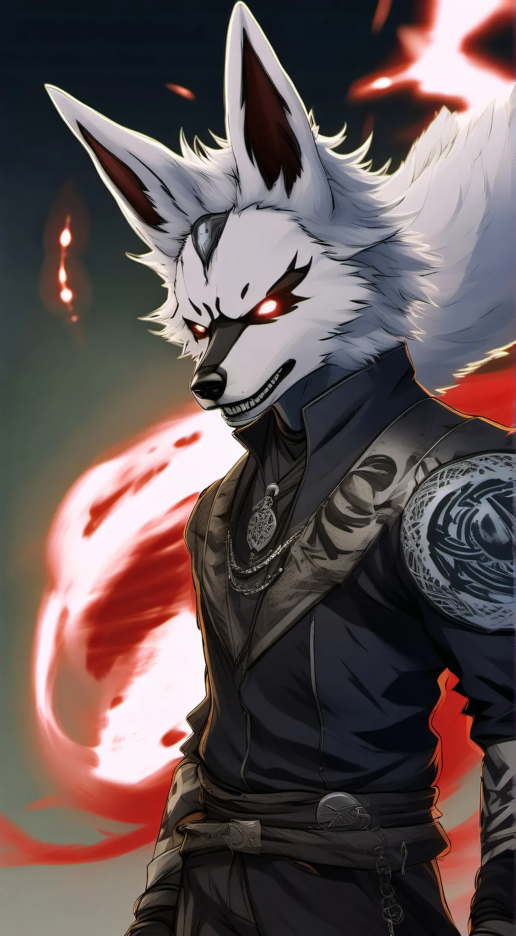 ai character: Infinite  background