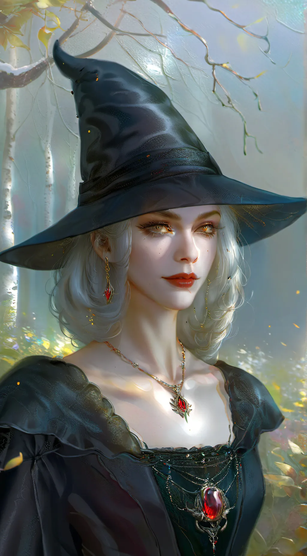 ai character: daniela RE8 background