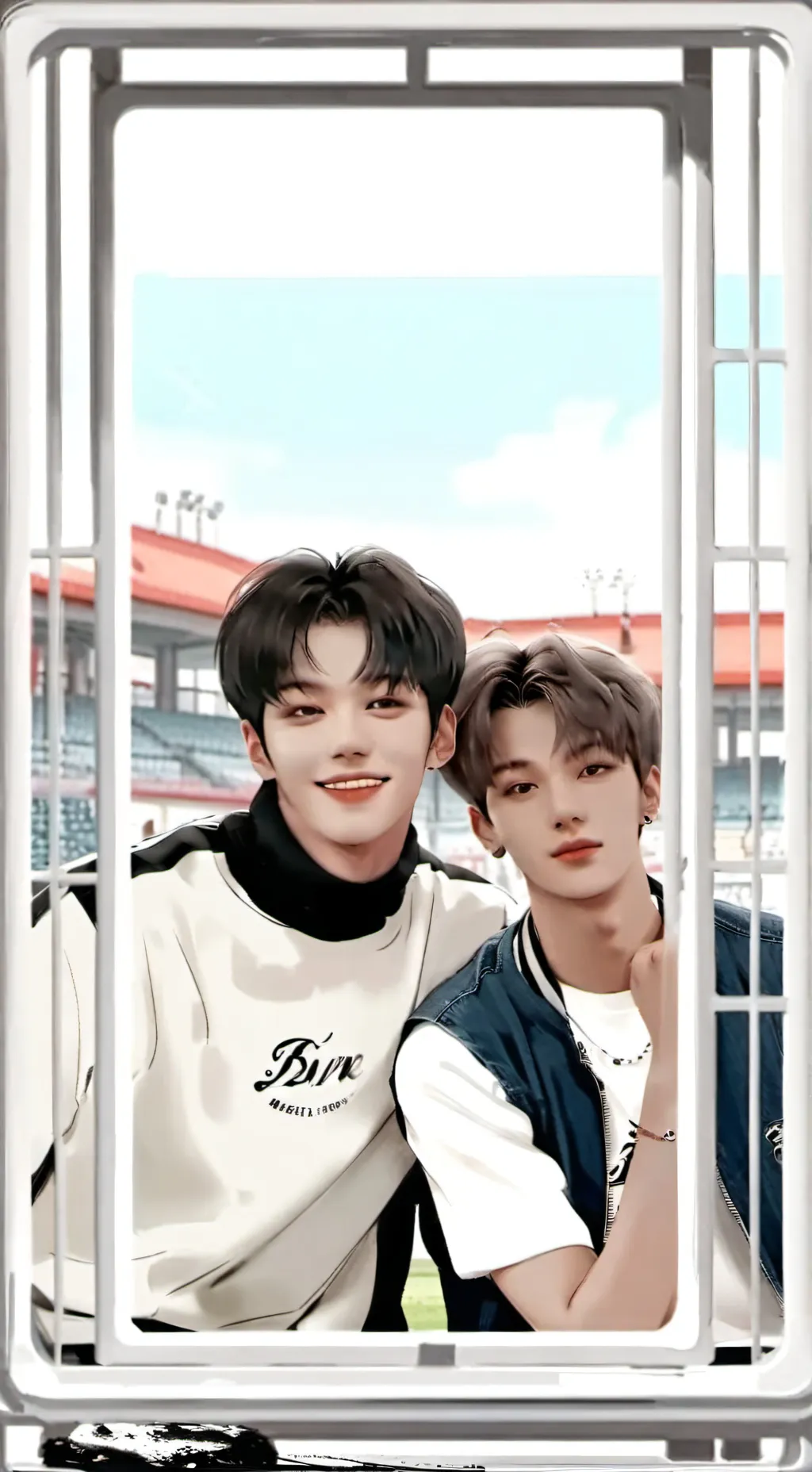 ai character: Skz♥️♥️♥️💗💜 background