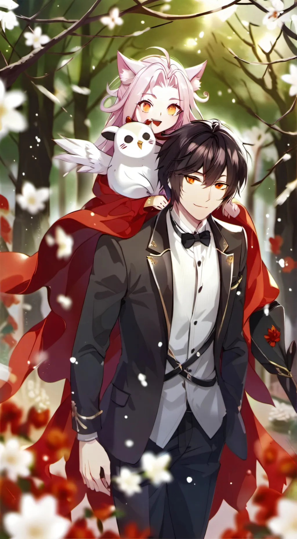 ai character: No background