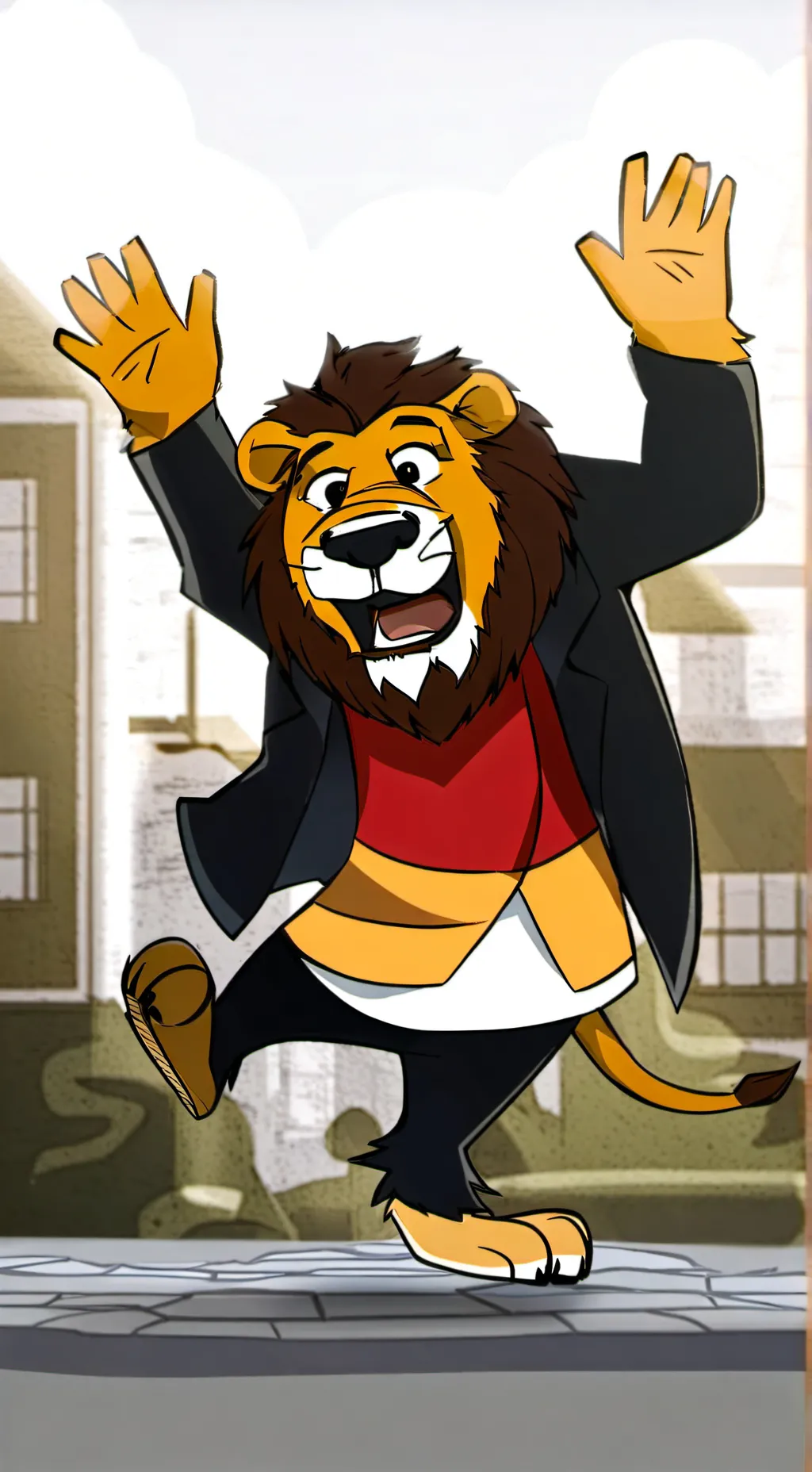 ai character: CLEVER CLAWS  background