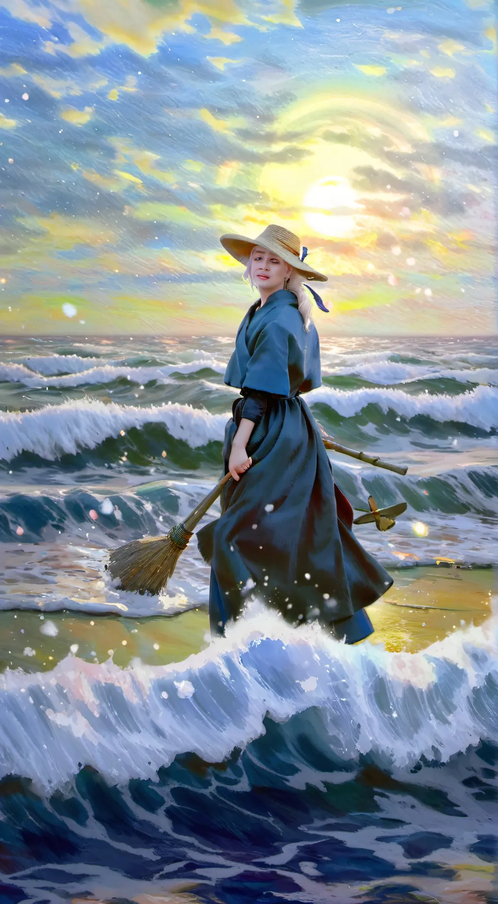 ai character: Billie eillish background