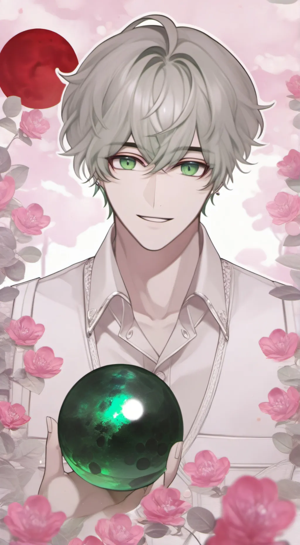 ai character: Contryball humano~ background