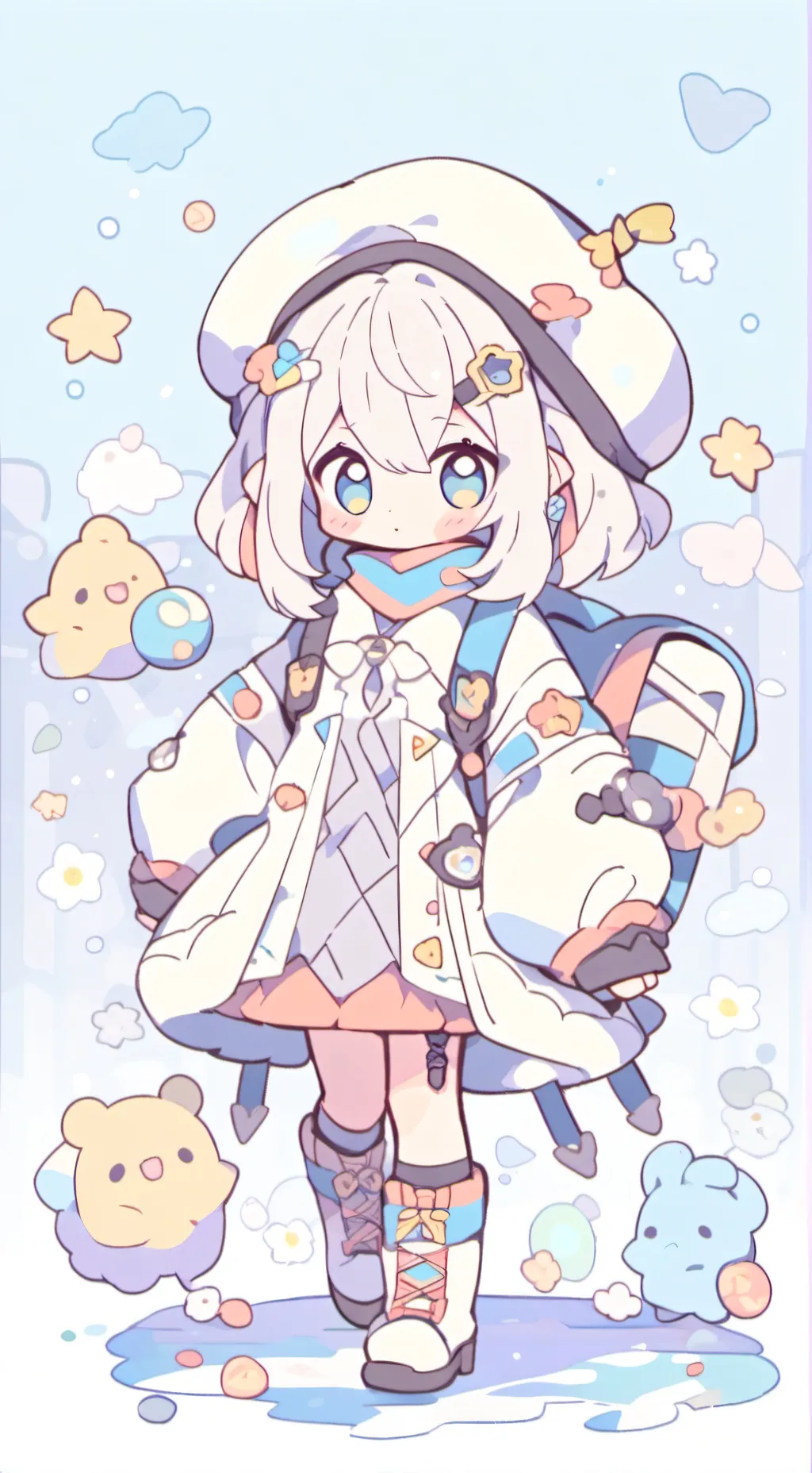 ai character: FNAF background