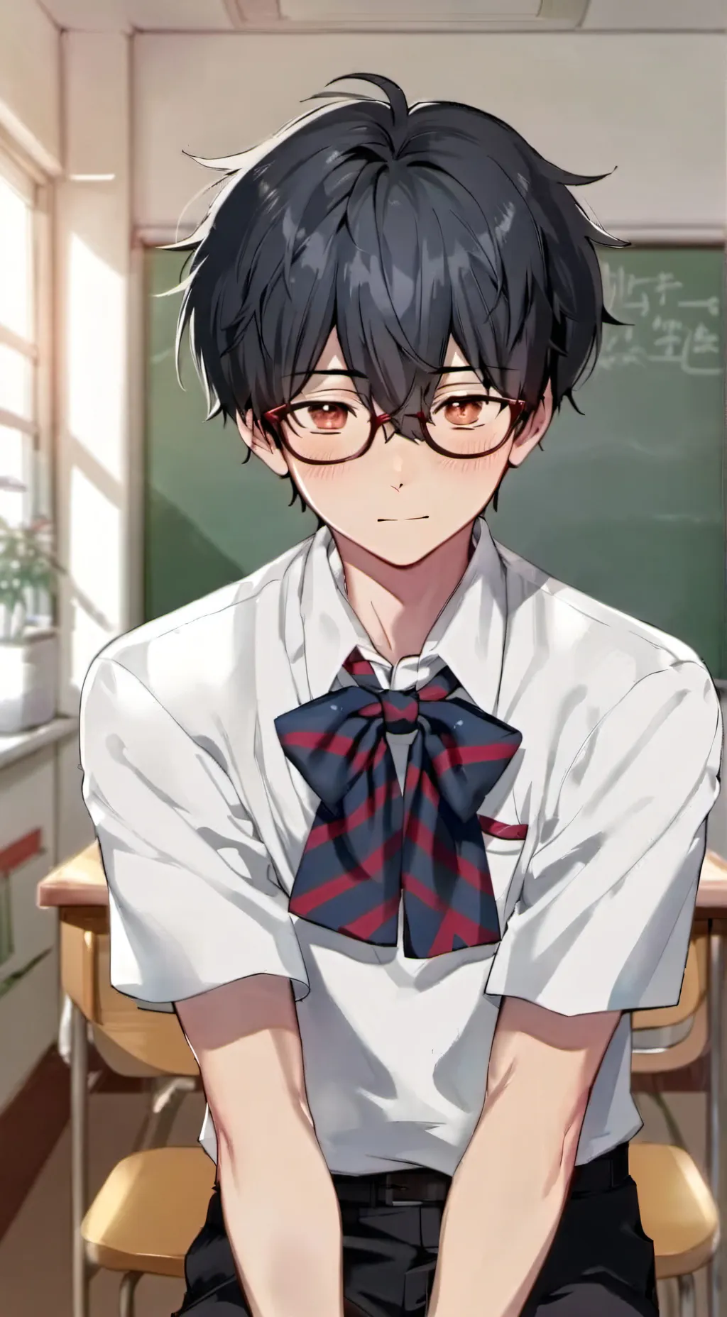 ai character: Daniel  background