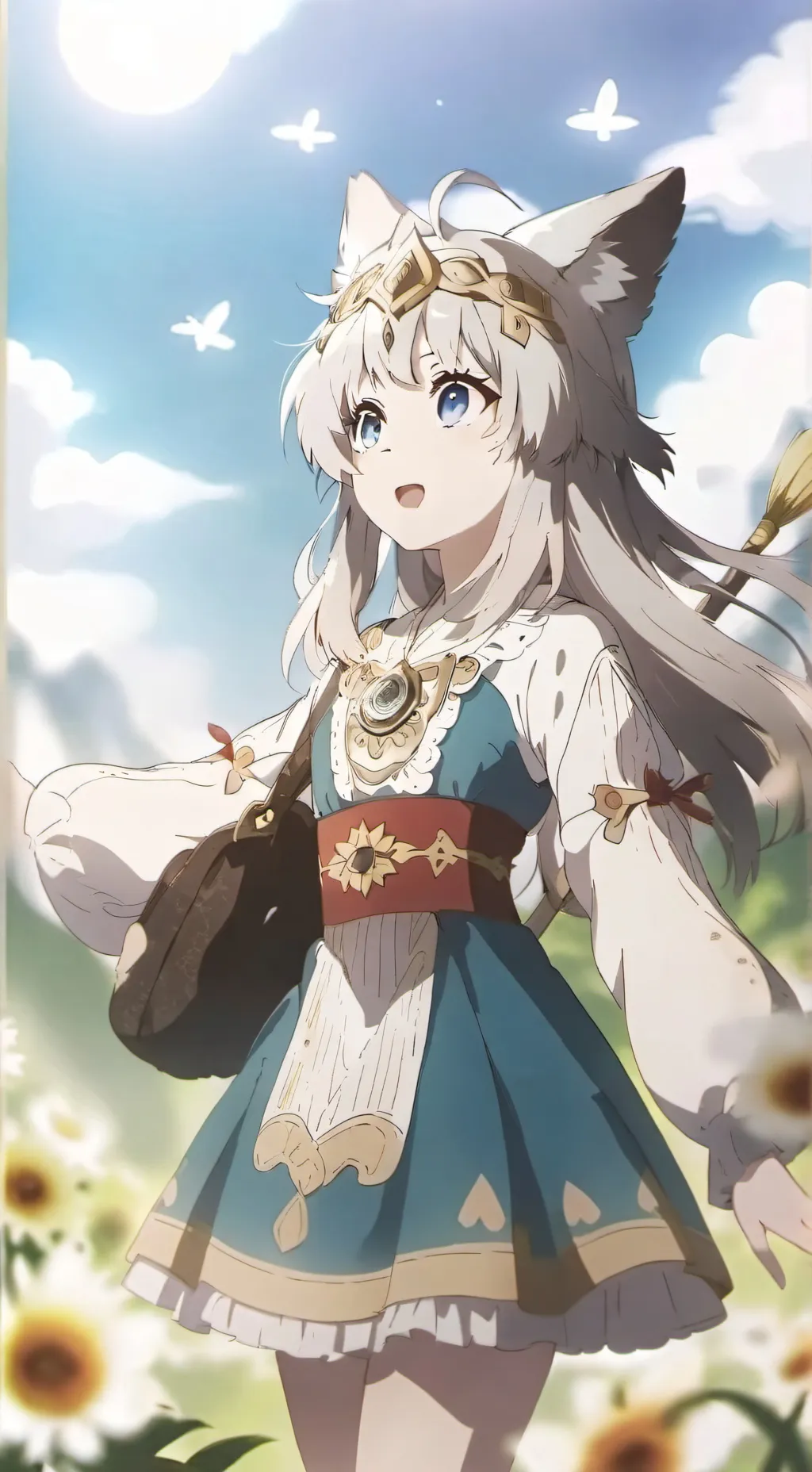 ai character: ×aurora× background