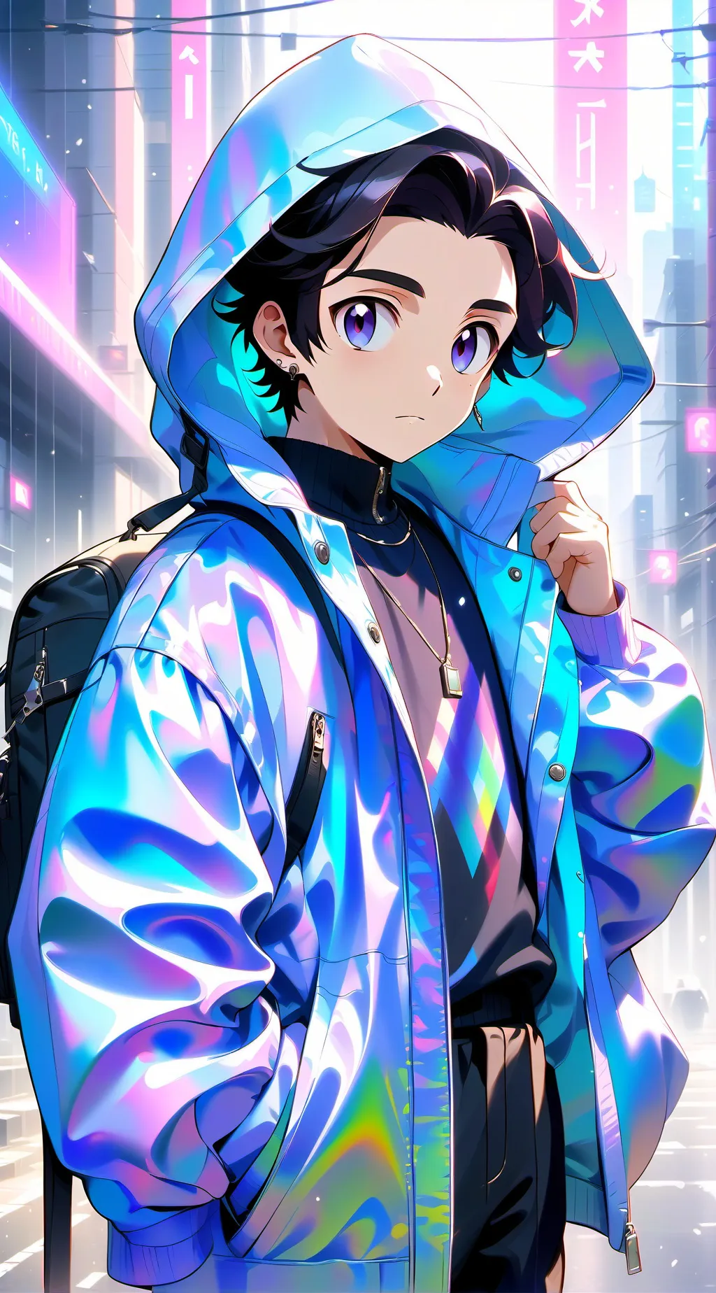 ai character: Noah background