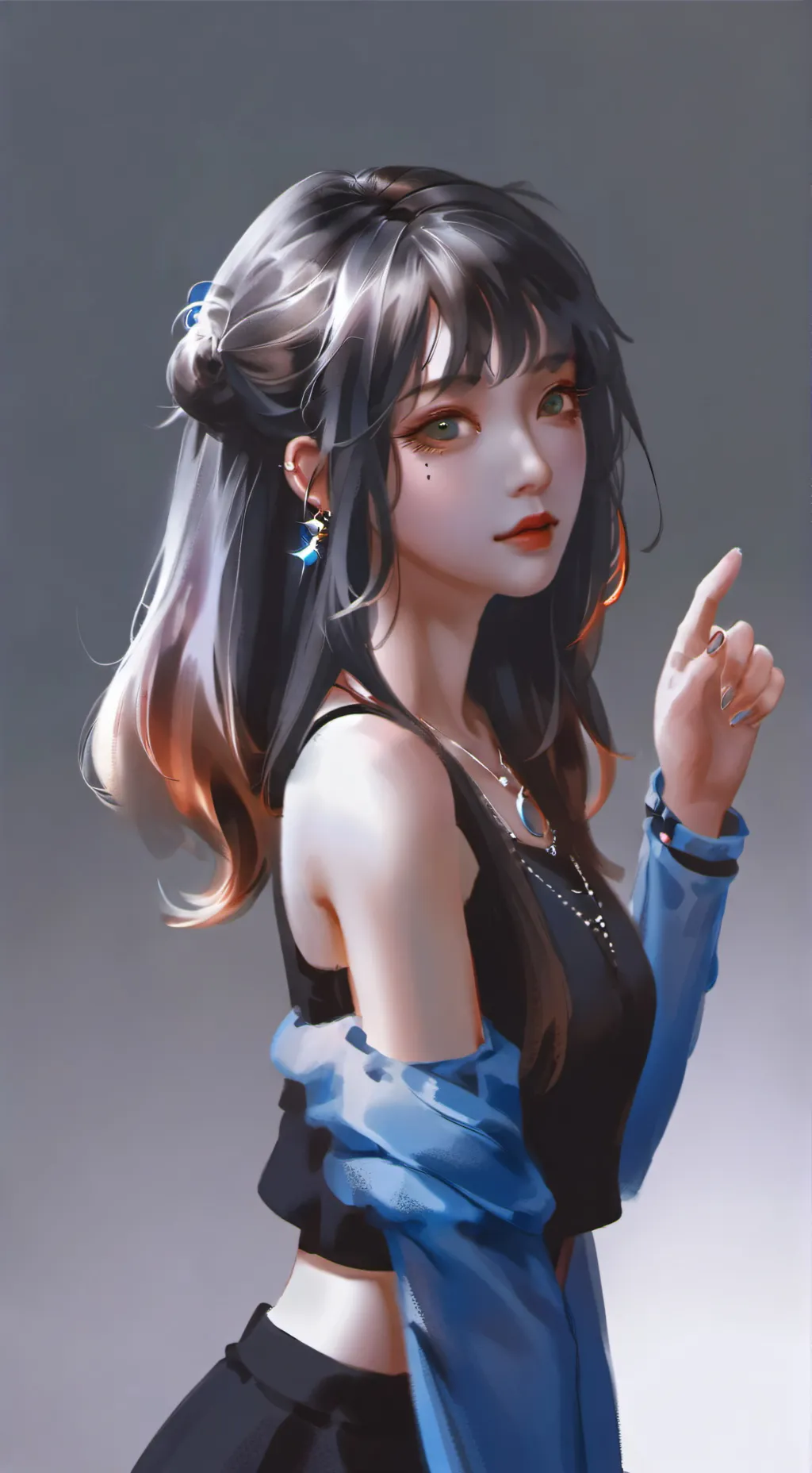 ai character: Mha hickey  background