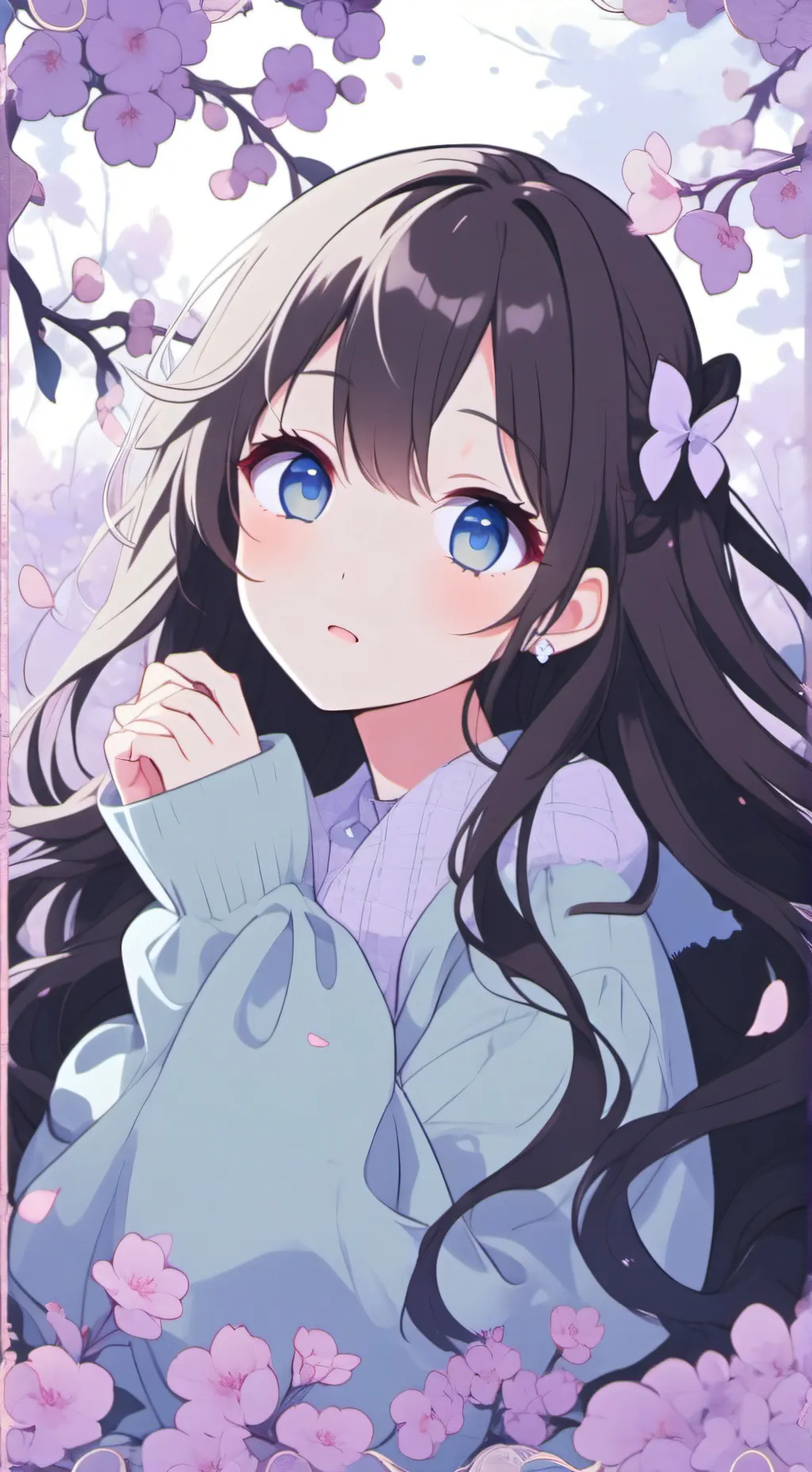 ai character: Луна background