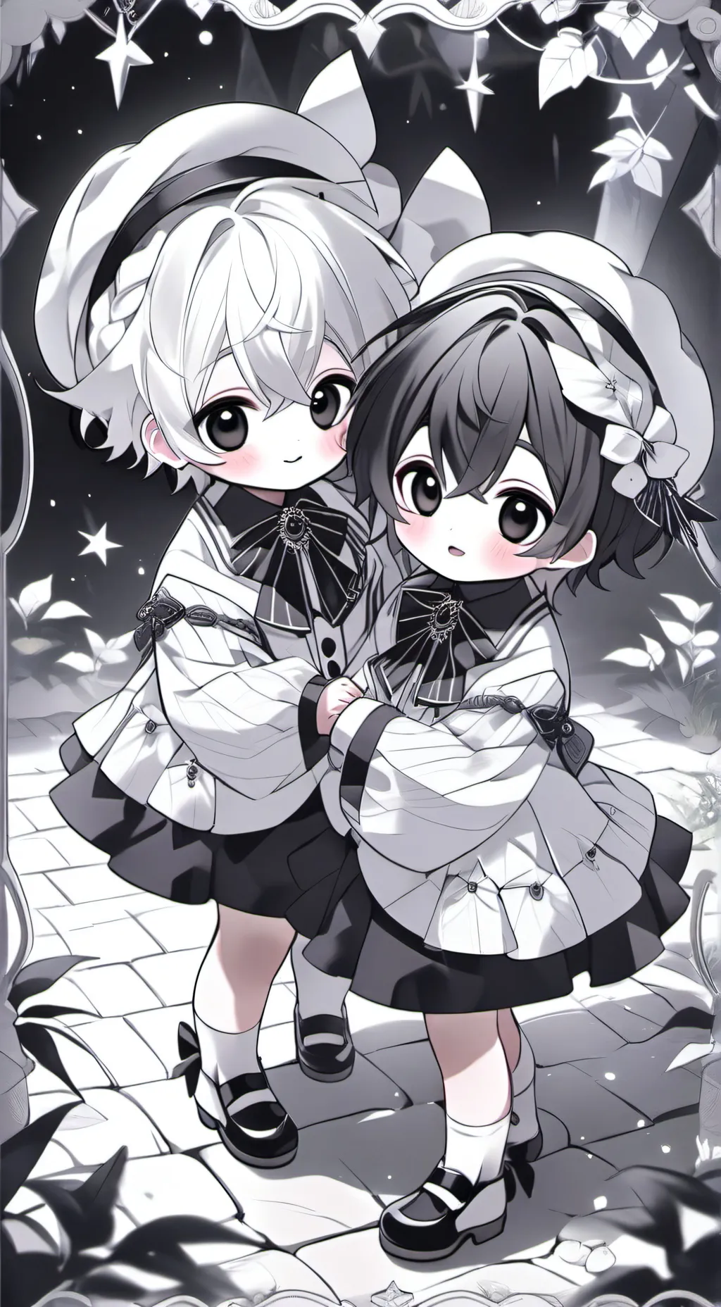 ai character: Leo & luca background