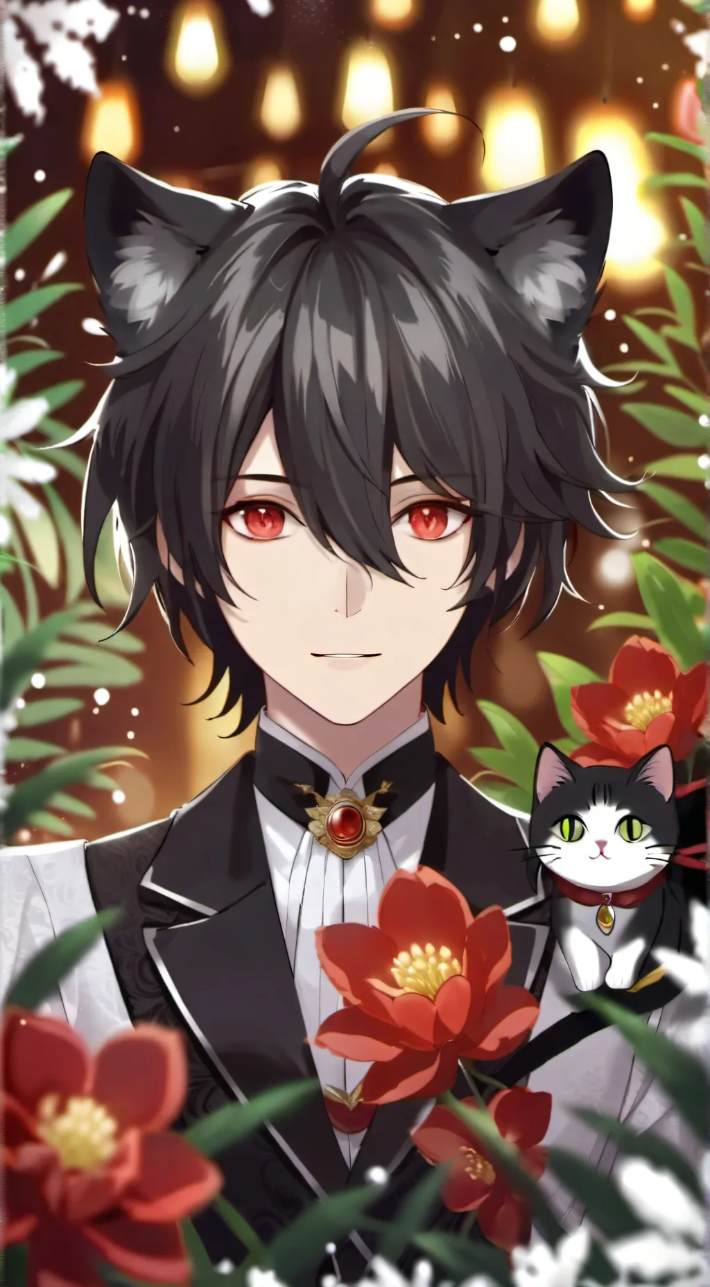 ai character: MAX🥰🥰 background