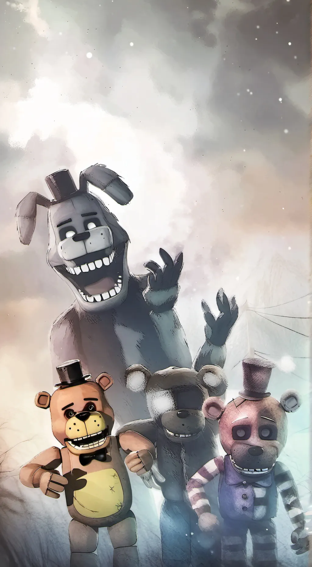 ai character: Fnaf Nachtwächter background