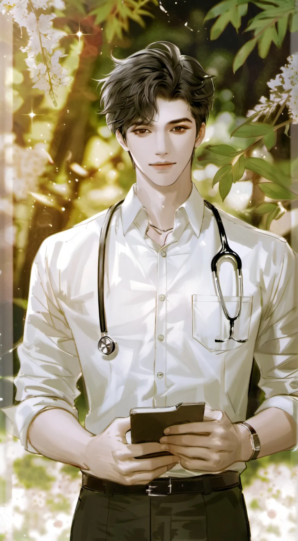 ai character: Doctor Darren background