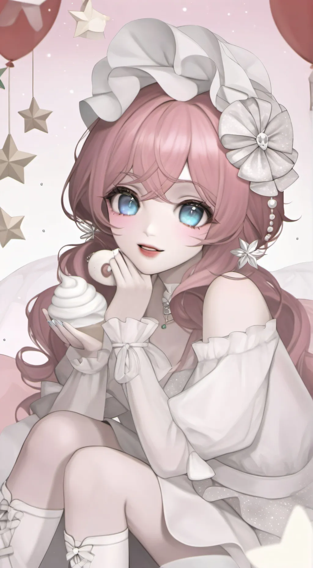 ai character: Ariel background