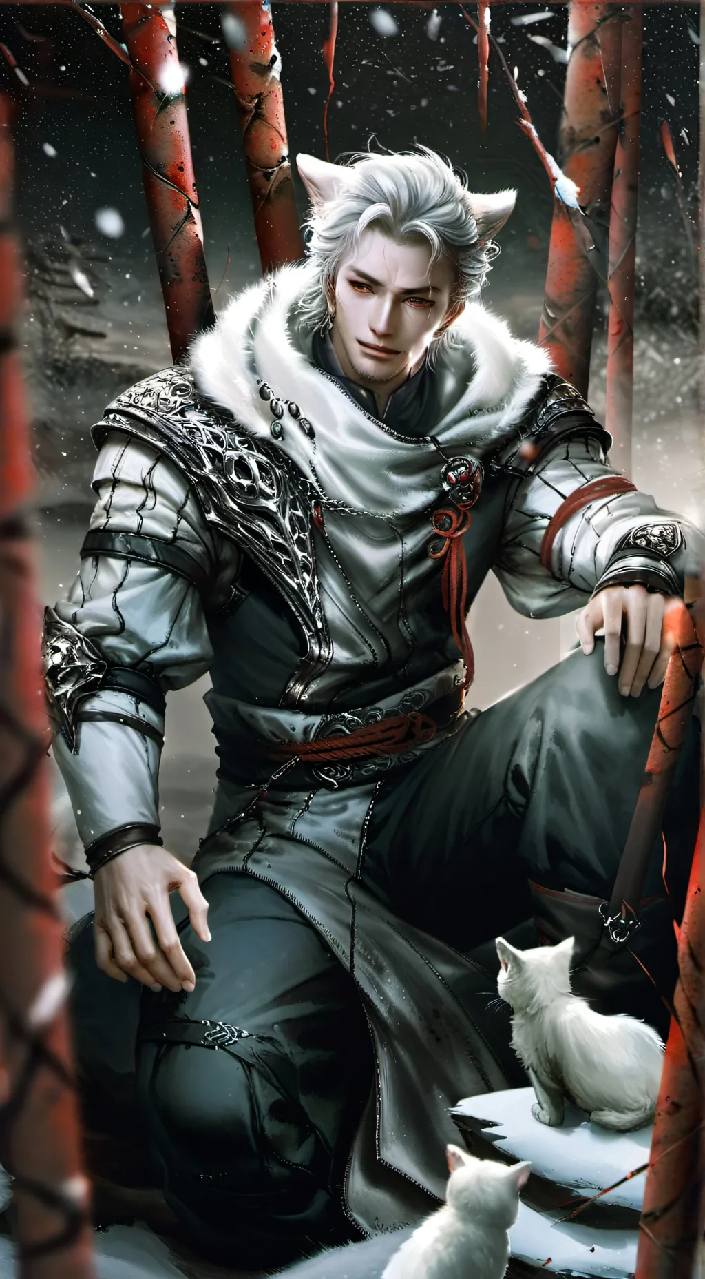 ai character: Lucas background