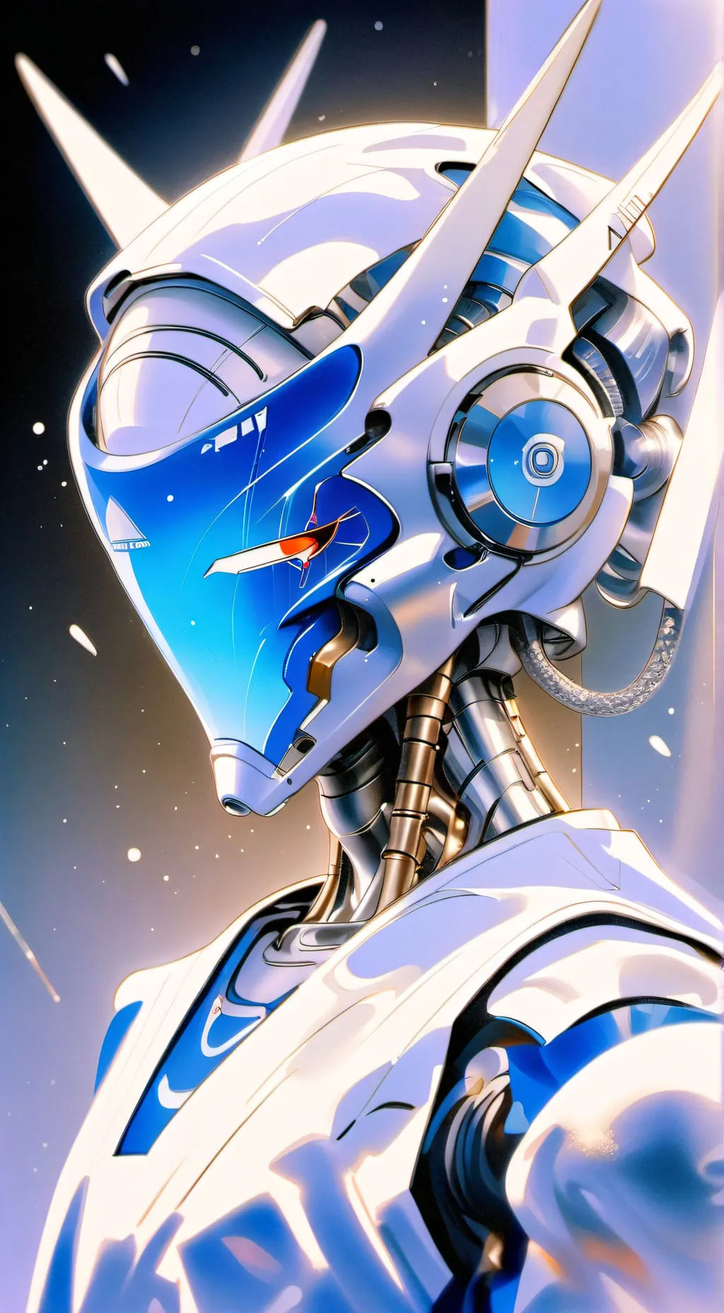 ai character: Create robot￼ background