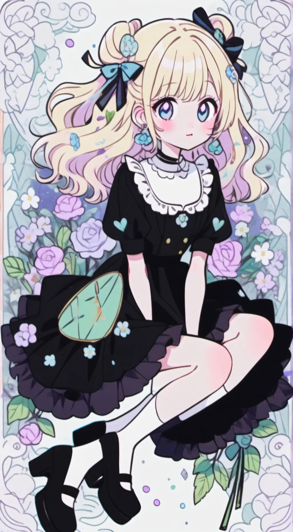 ai character: lily background