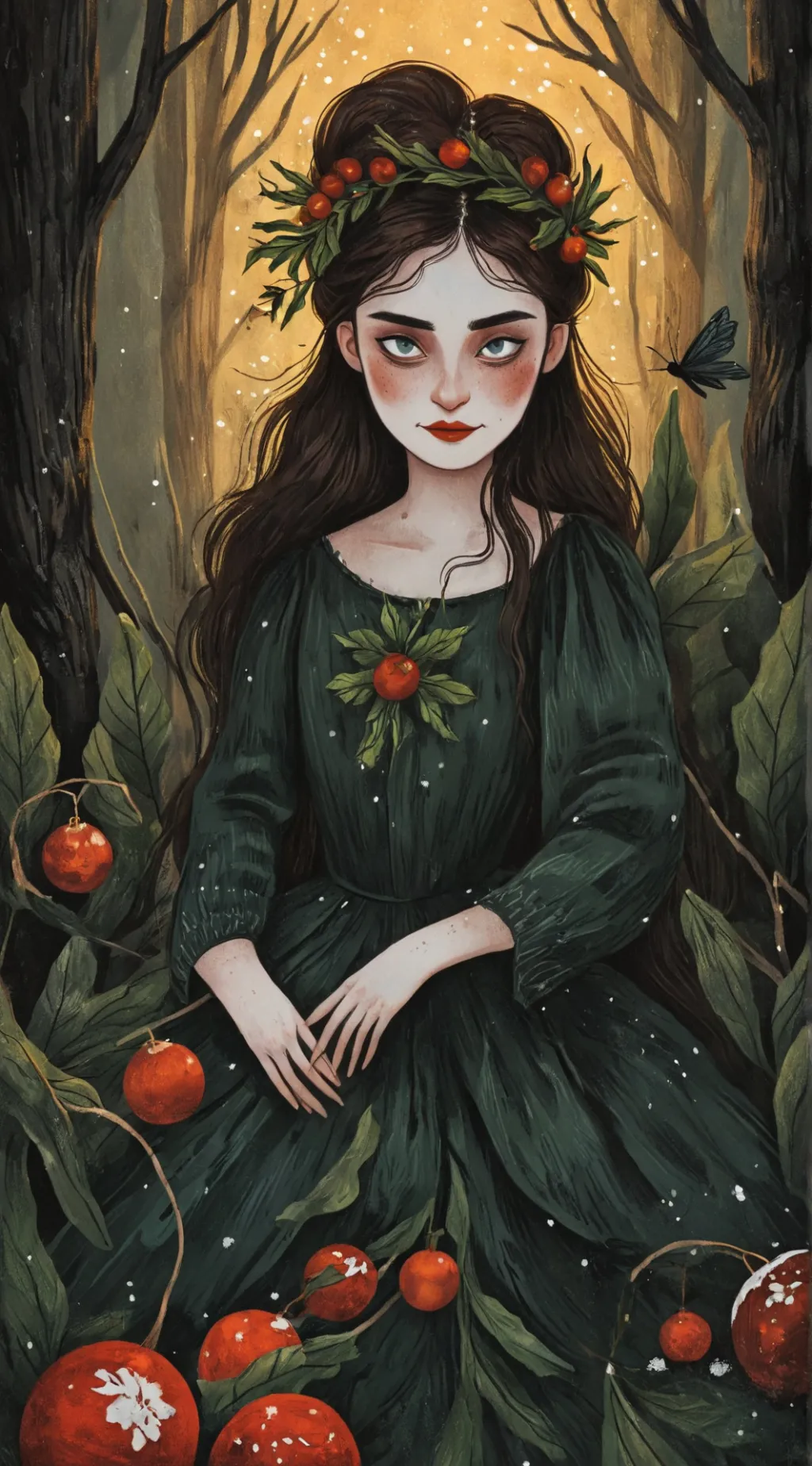 ai character: Elara background