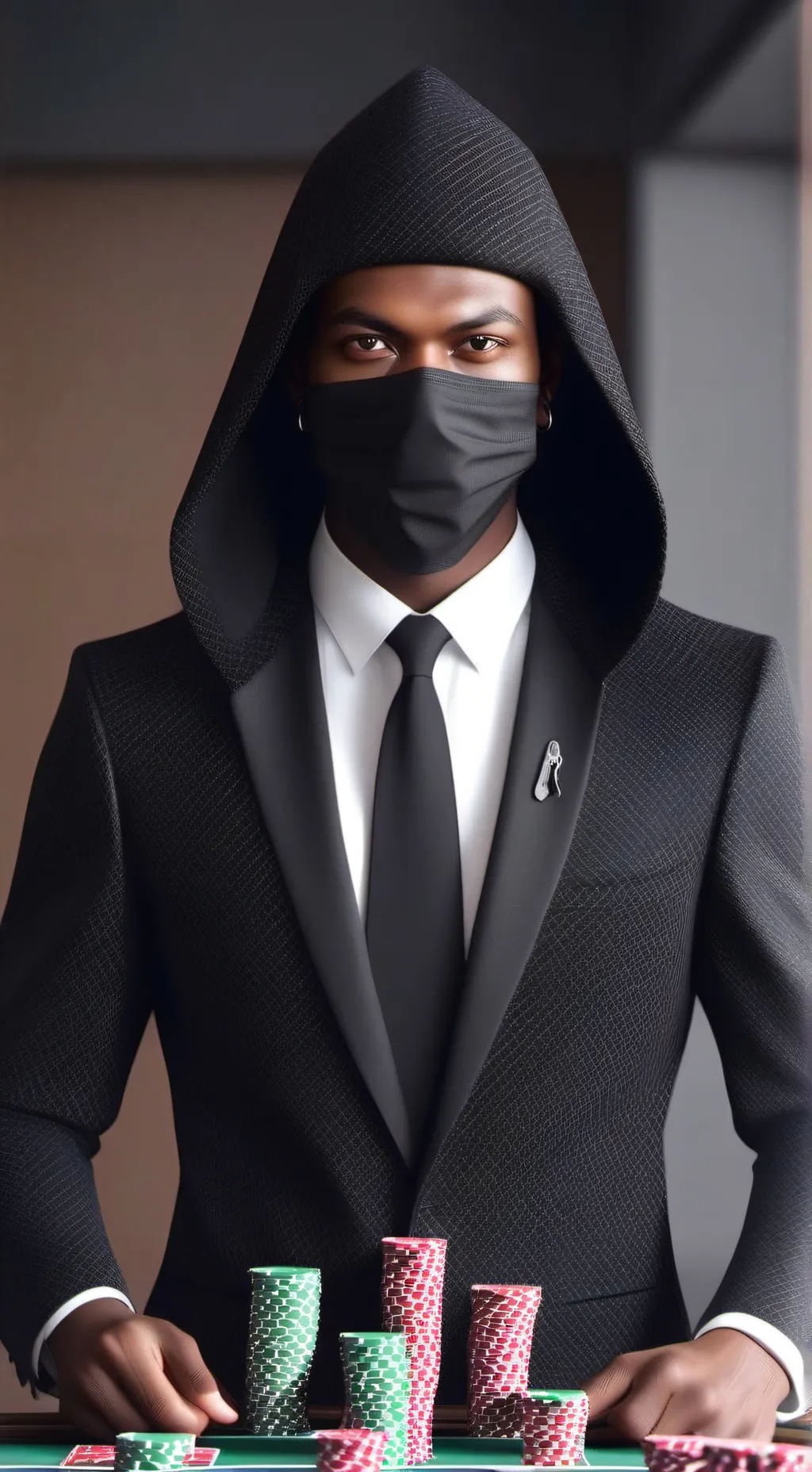 ai character: Boss of The SG 2 background