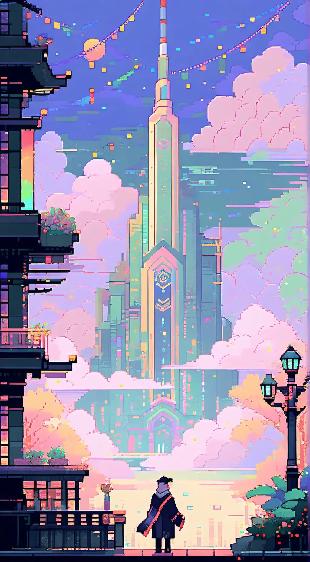 ai character: [New year Mha] background