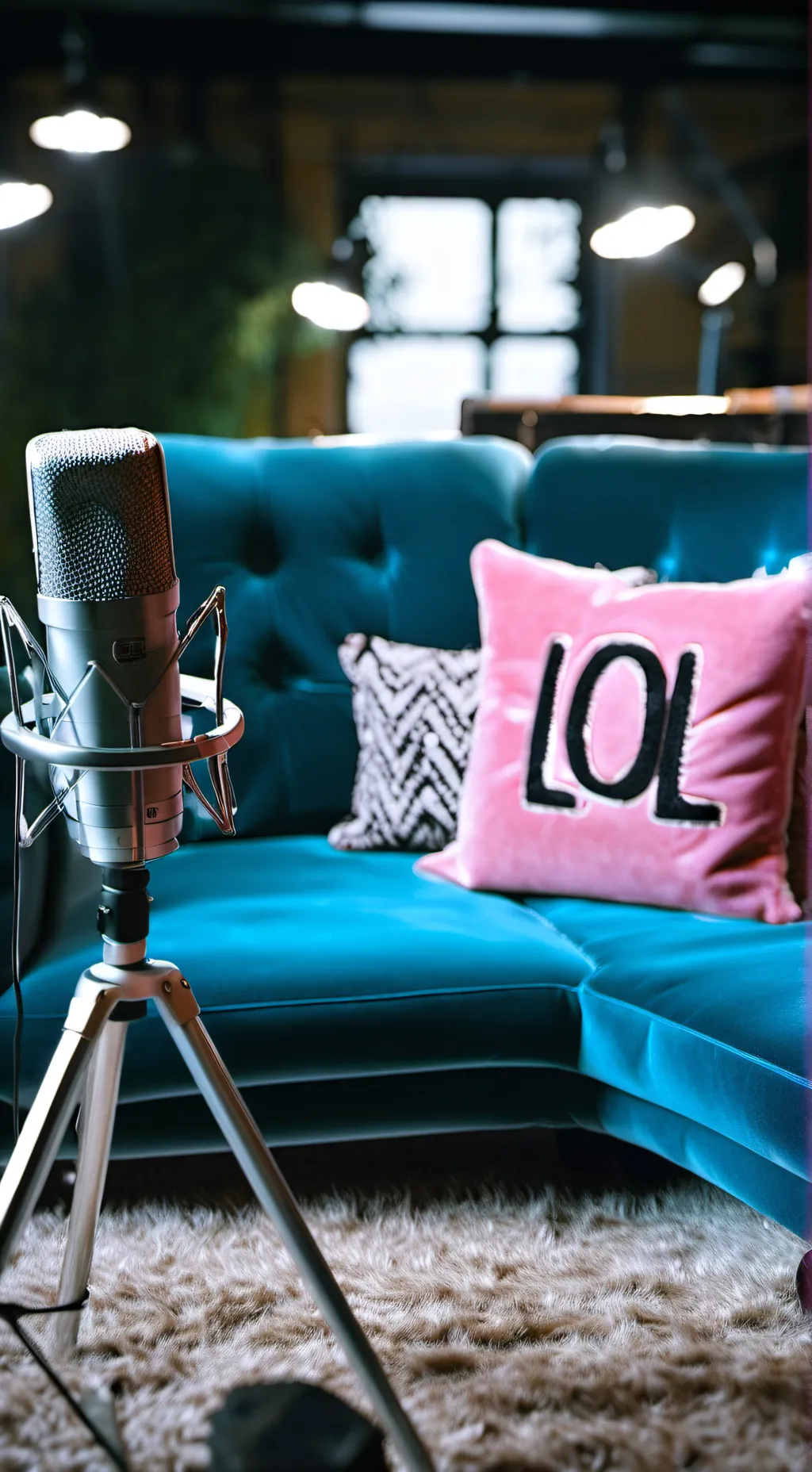 ai character: Harper dyed hair!! background