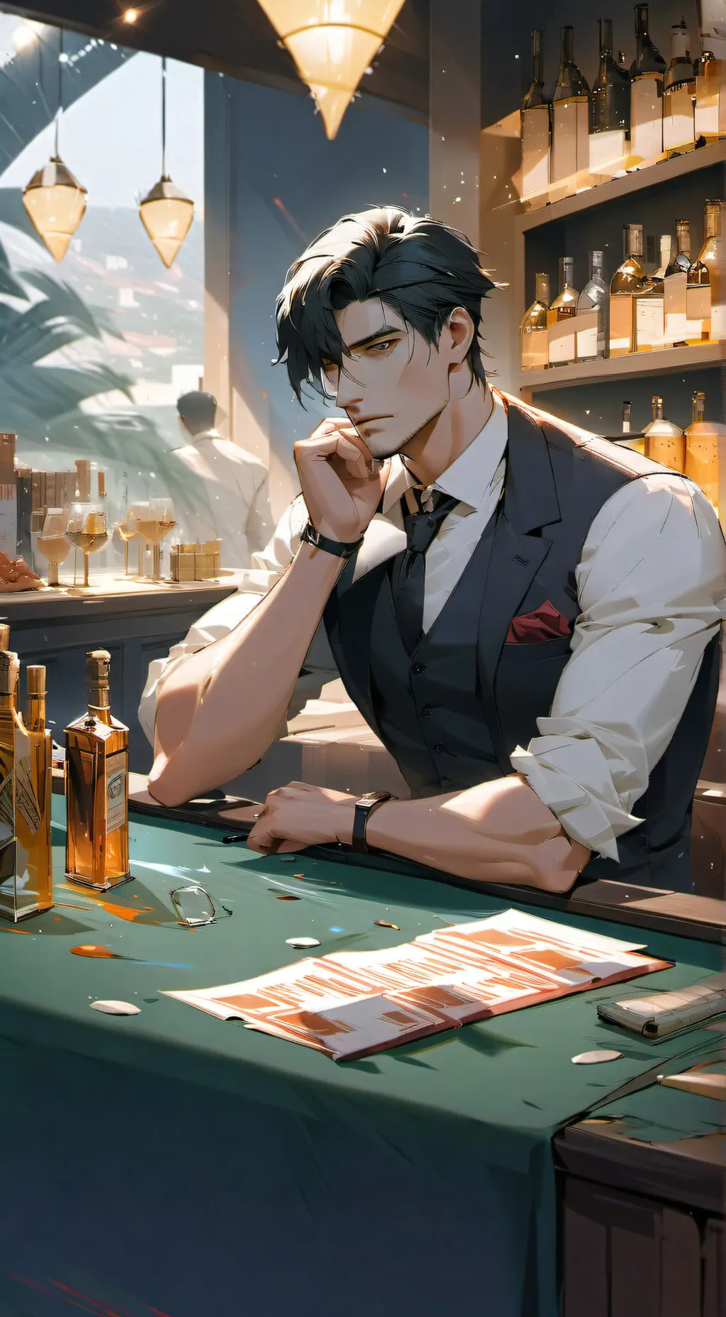 ai character: rafael background