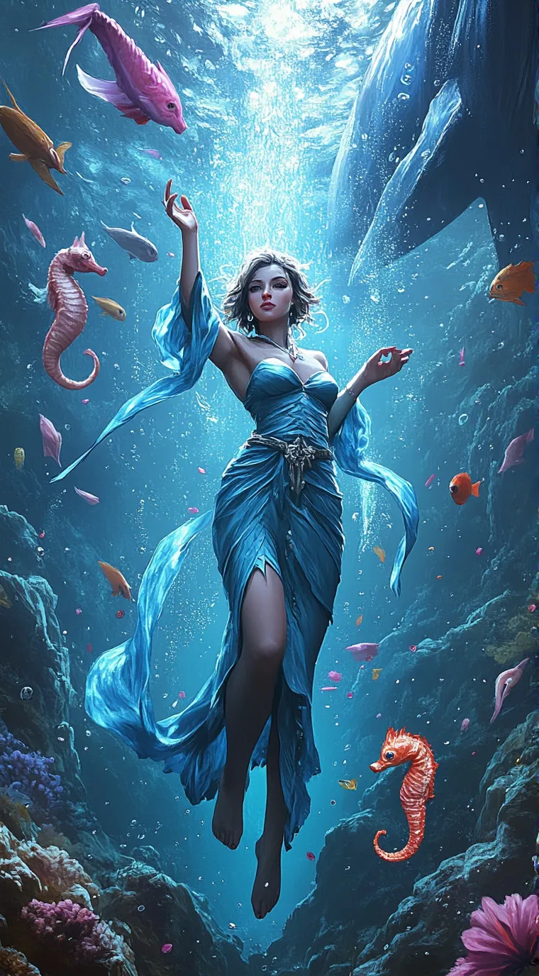 ai character: Aquara background