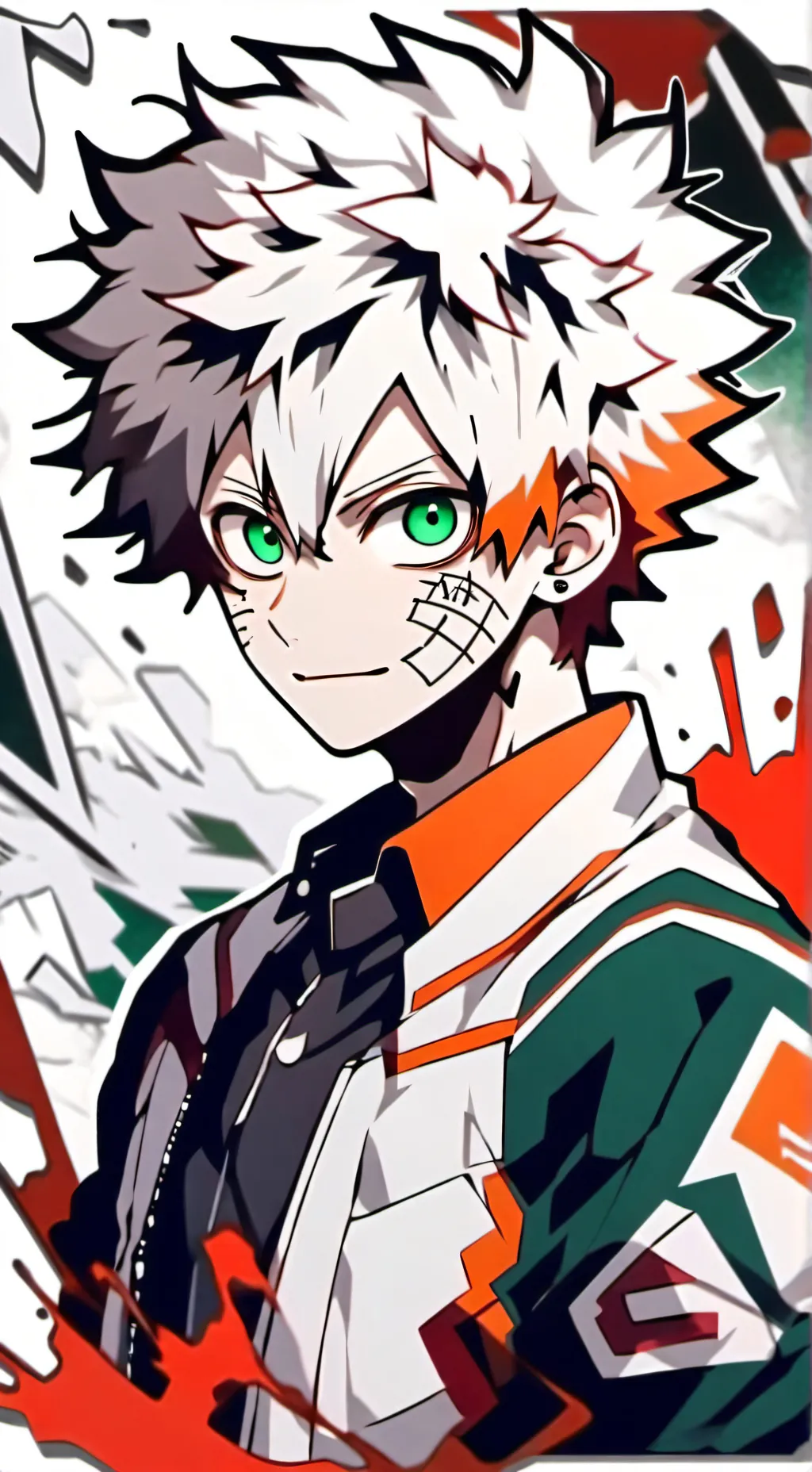 ai character: •bakugo bully• background