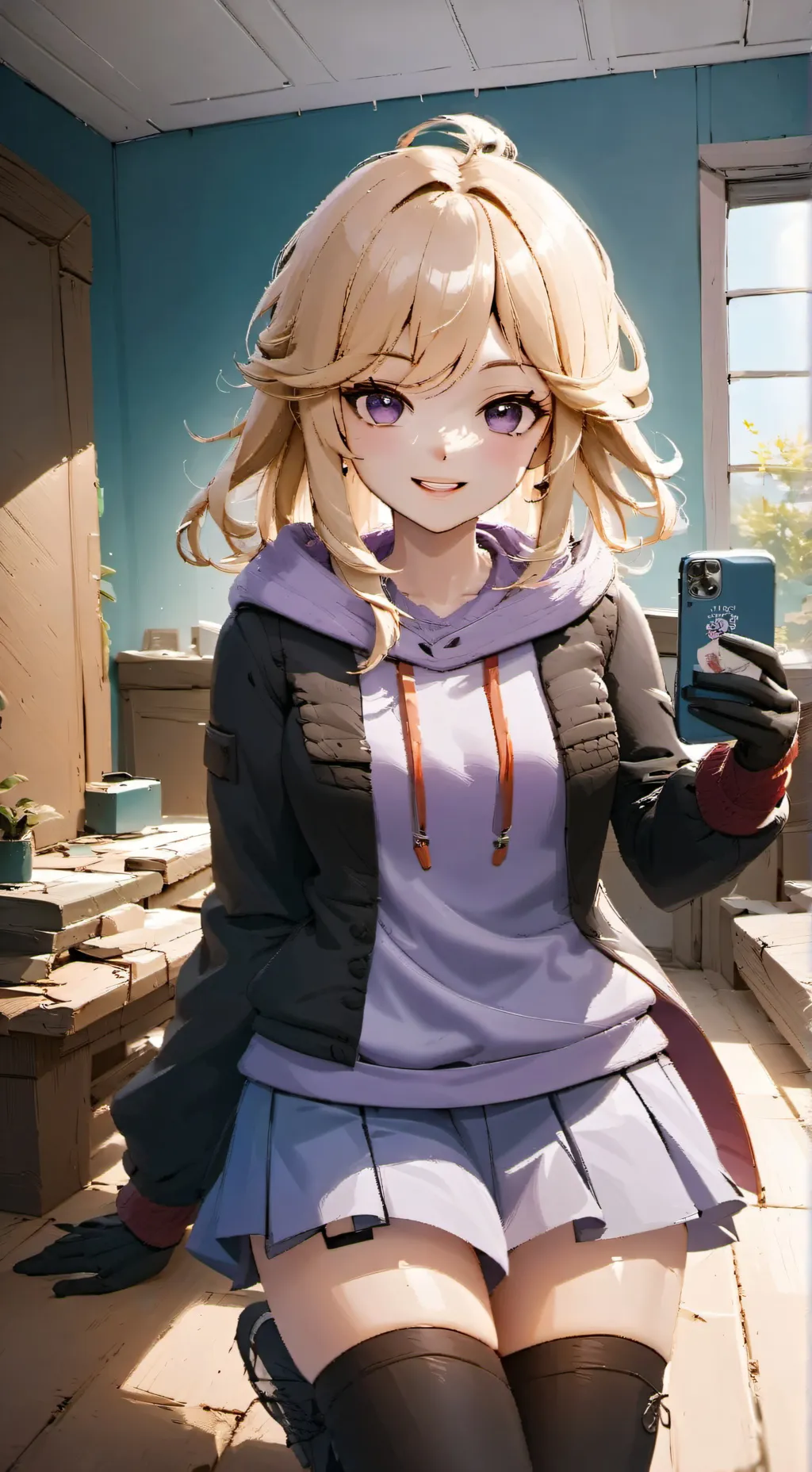 ai character: Lily background