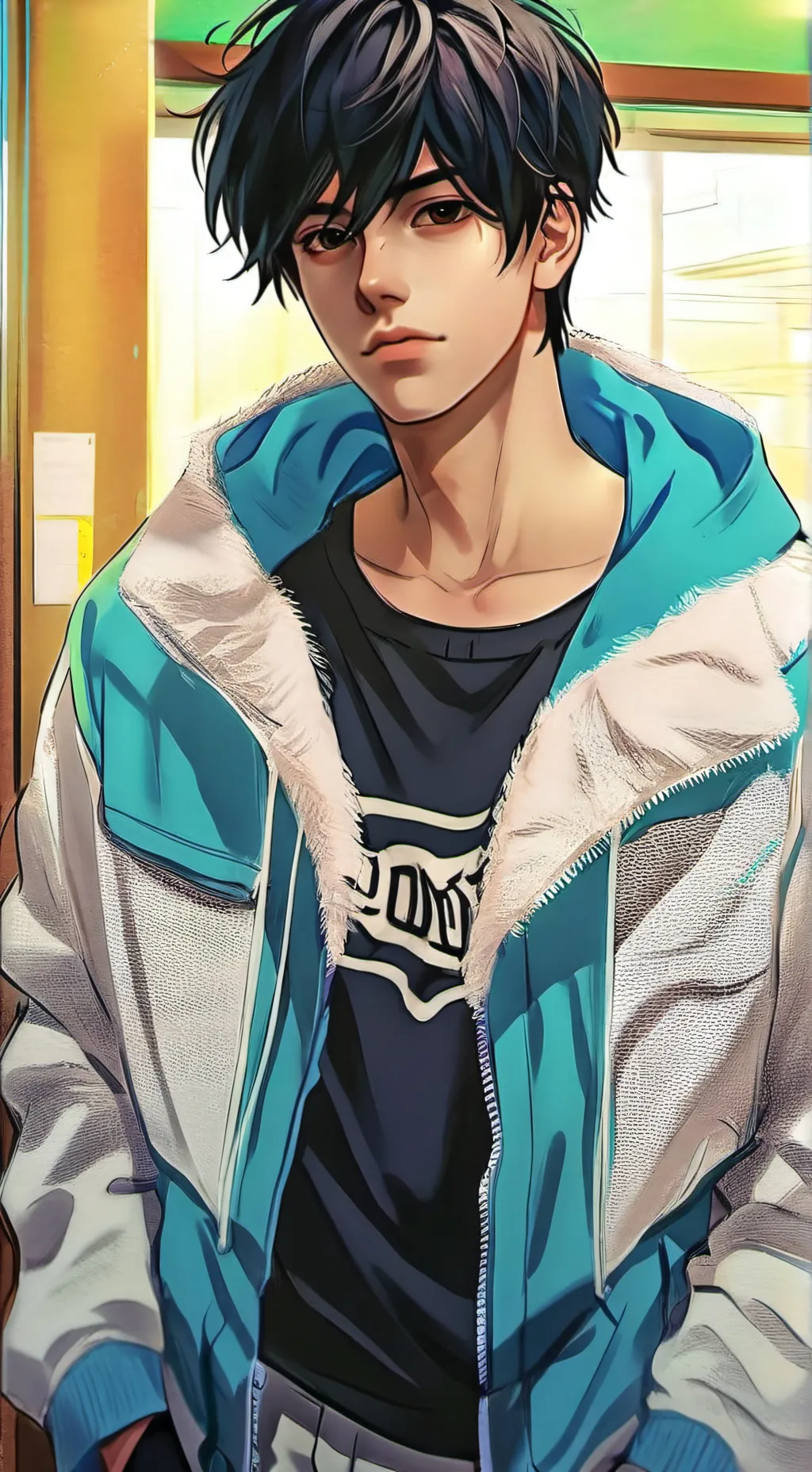 ai character: Ethan background