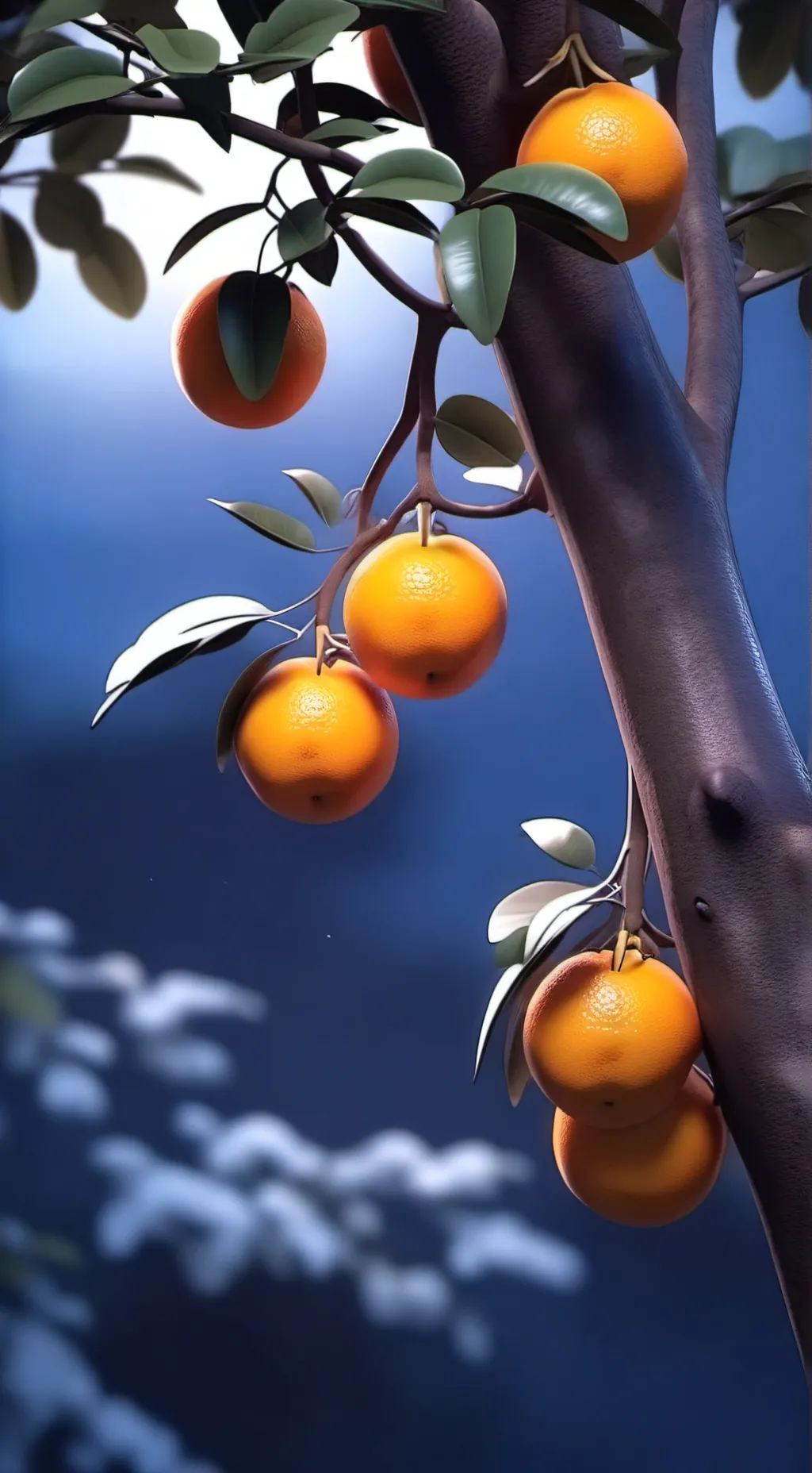 ai character: Orange (Me) background