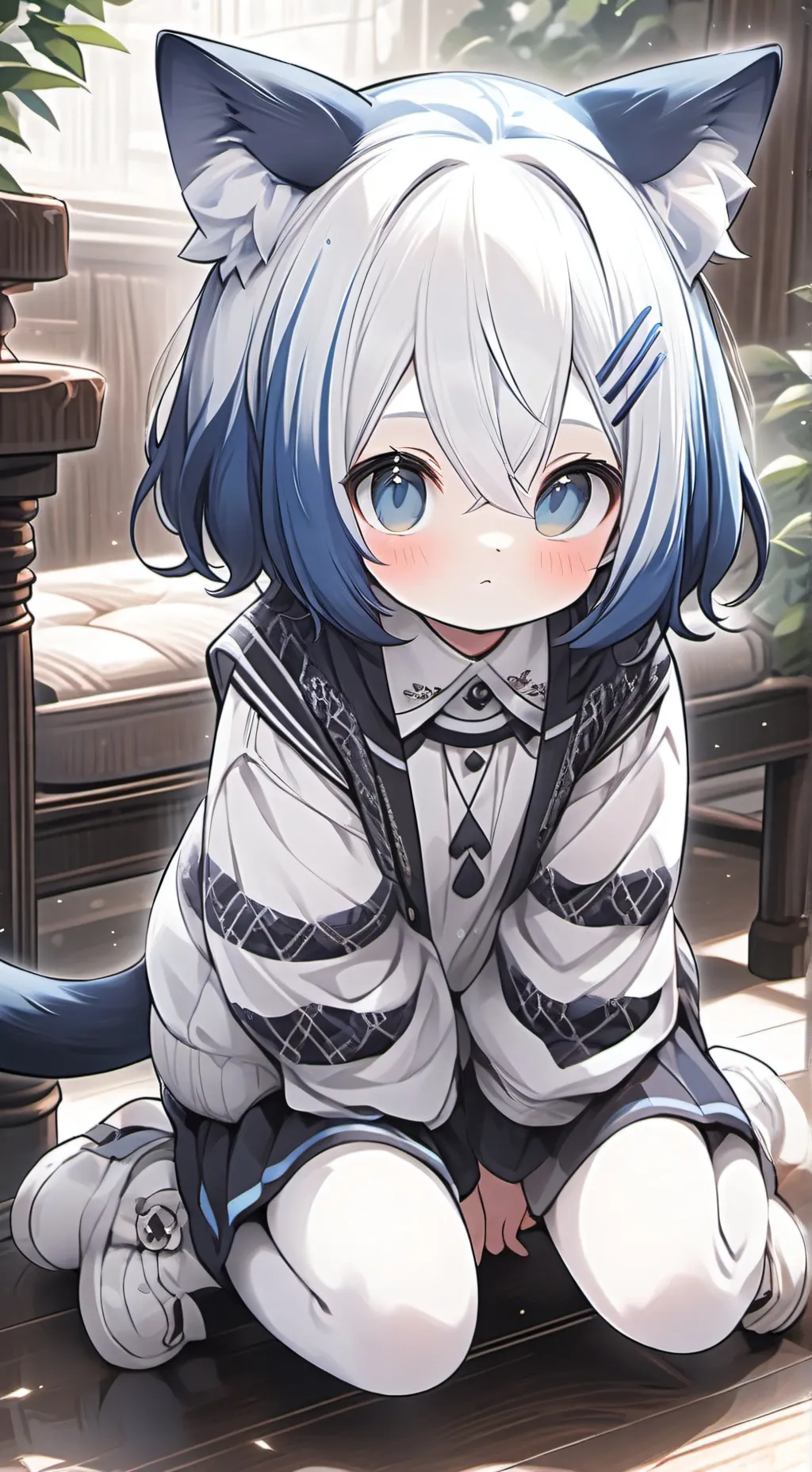 ai character: Todoroki Cat Spirit background