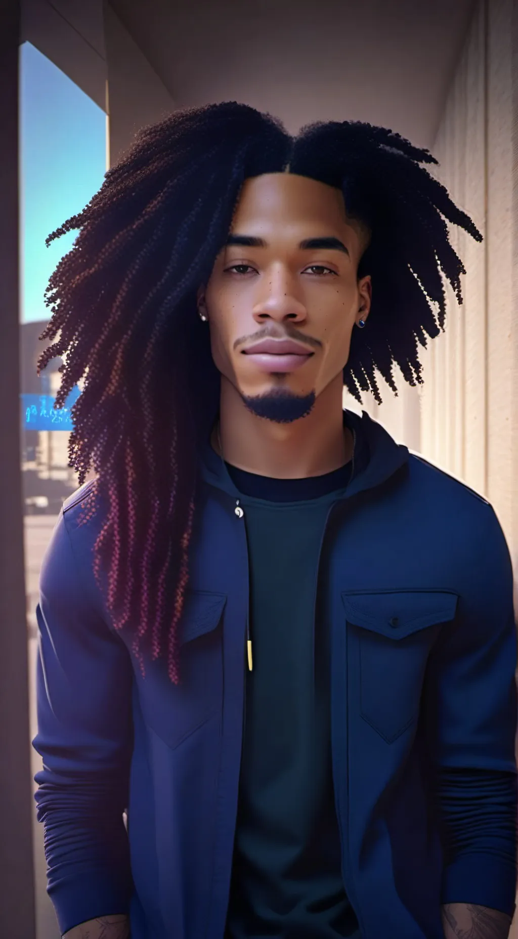 ai character: Zayy background