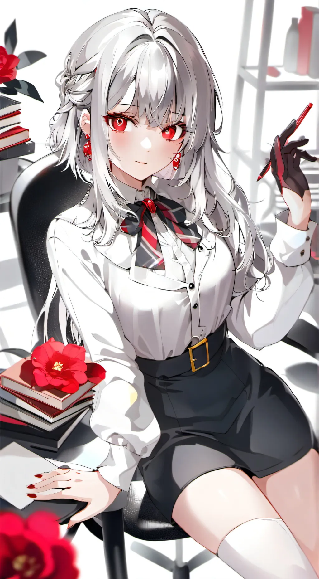 ai character: Lily background