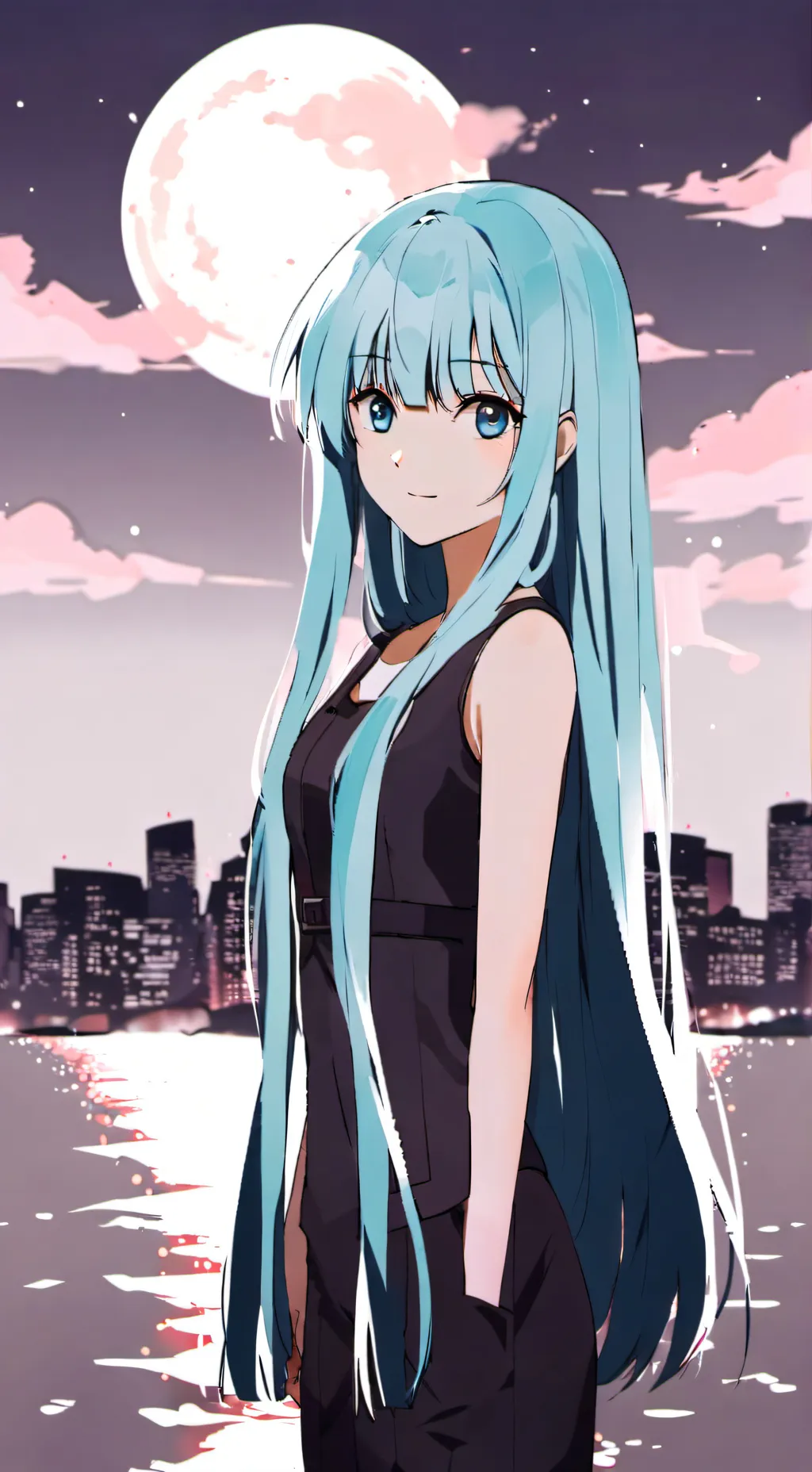 ai character: Maria Tiffany background