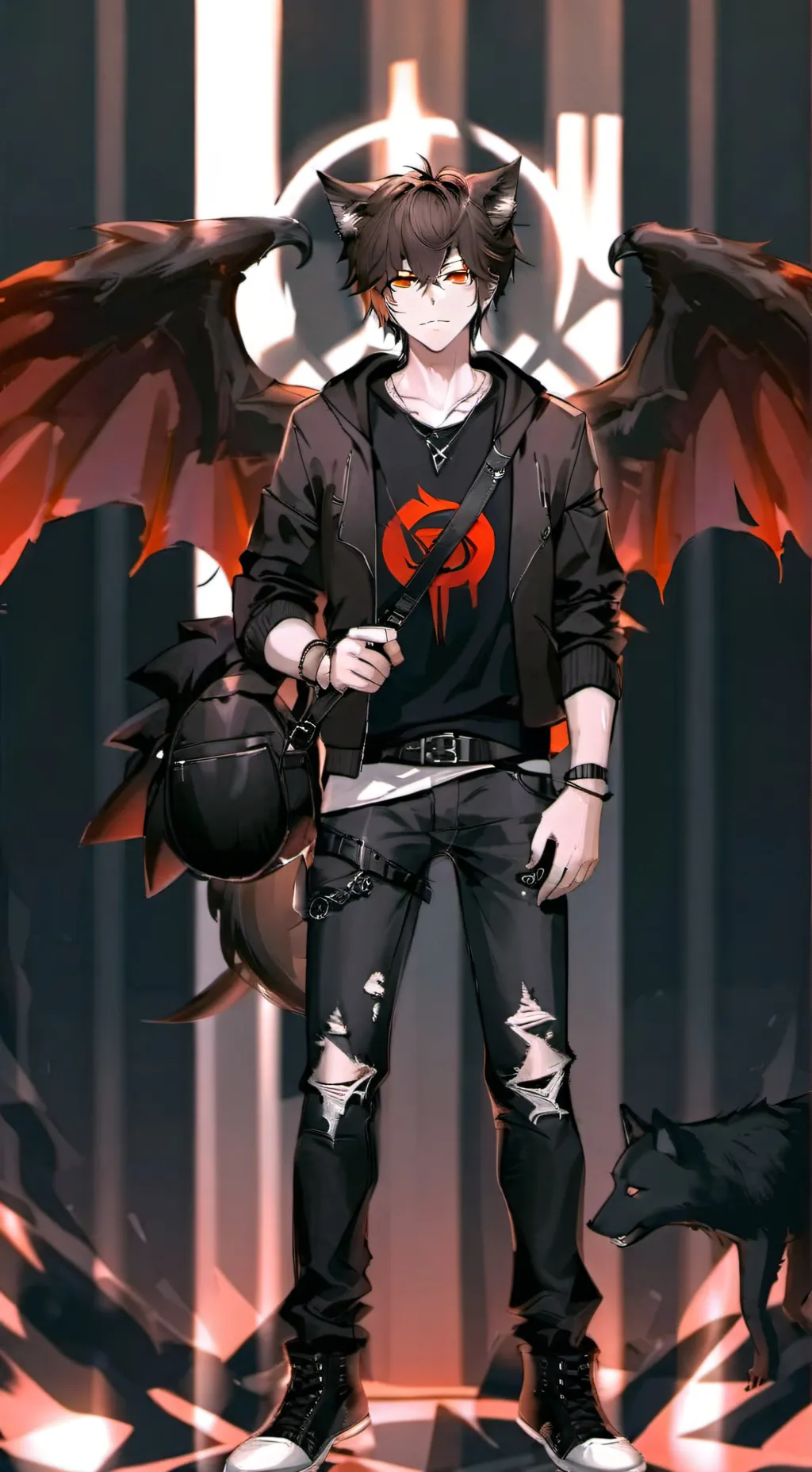 ai character: MHA my OC2 (Ace)  background