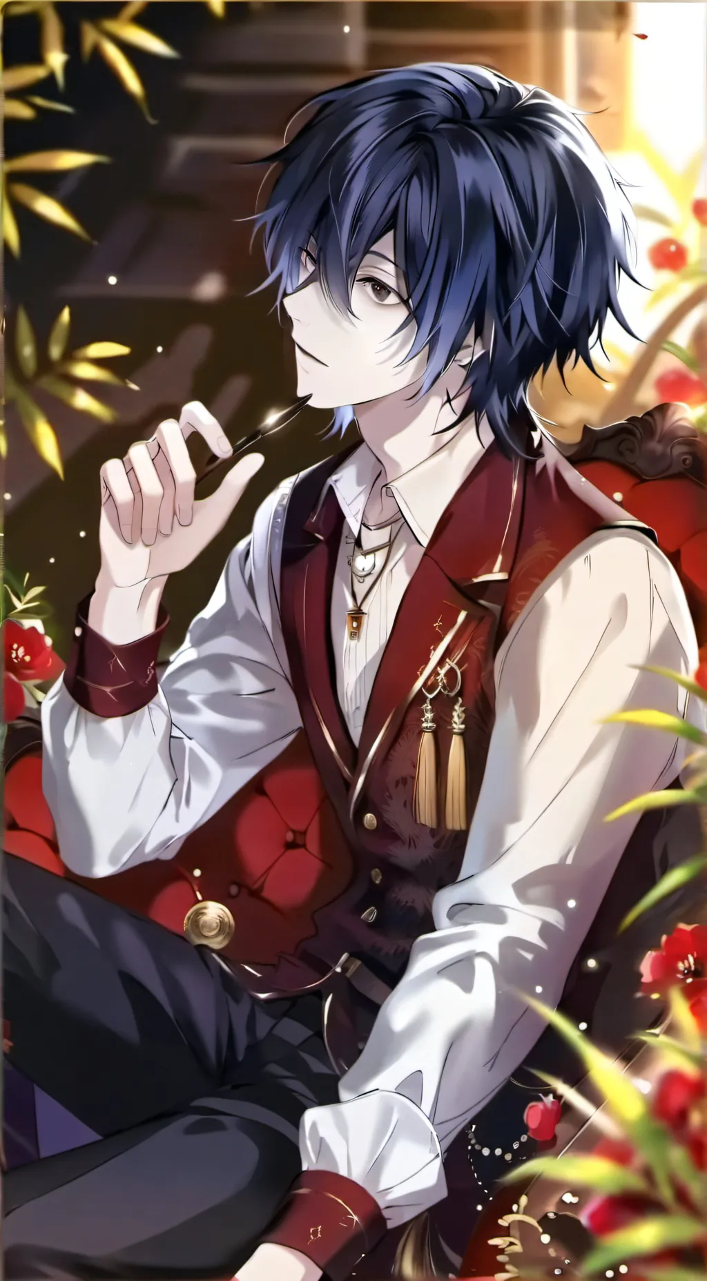 ai character: Macka background