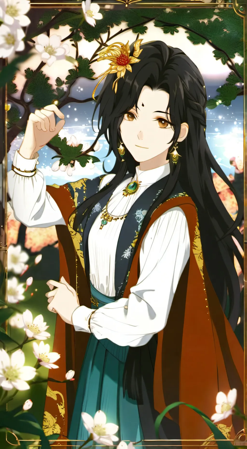 ai character: Julia  background
