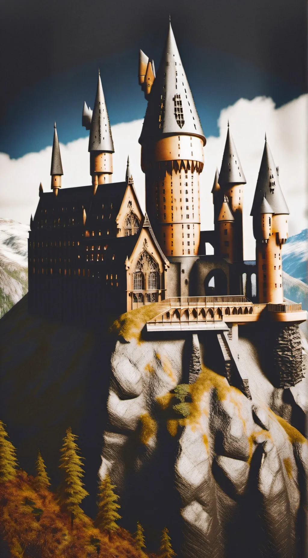 ai character: hogwarts  background